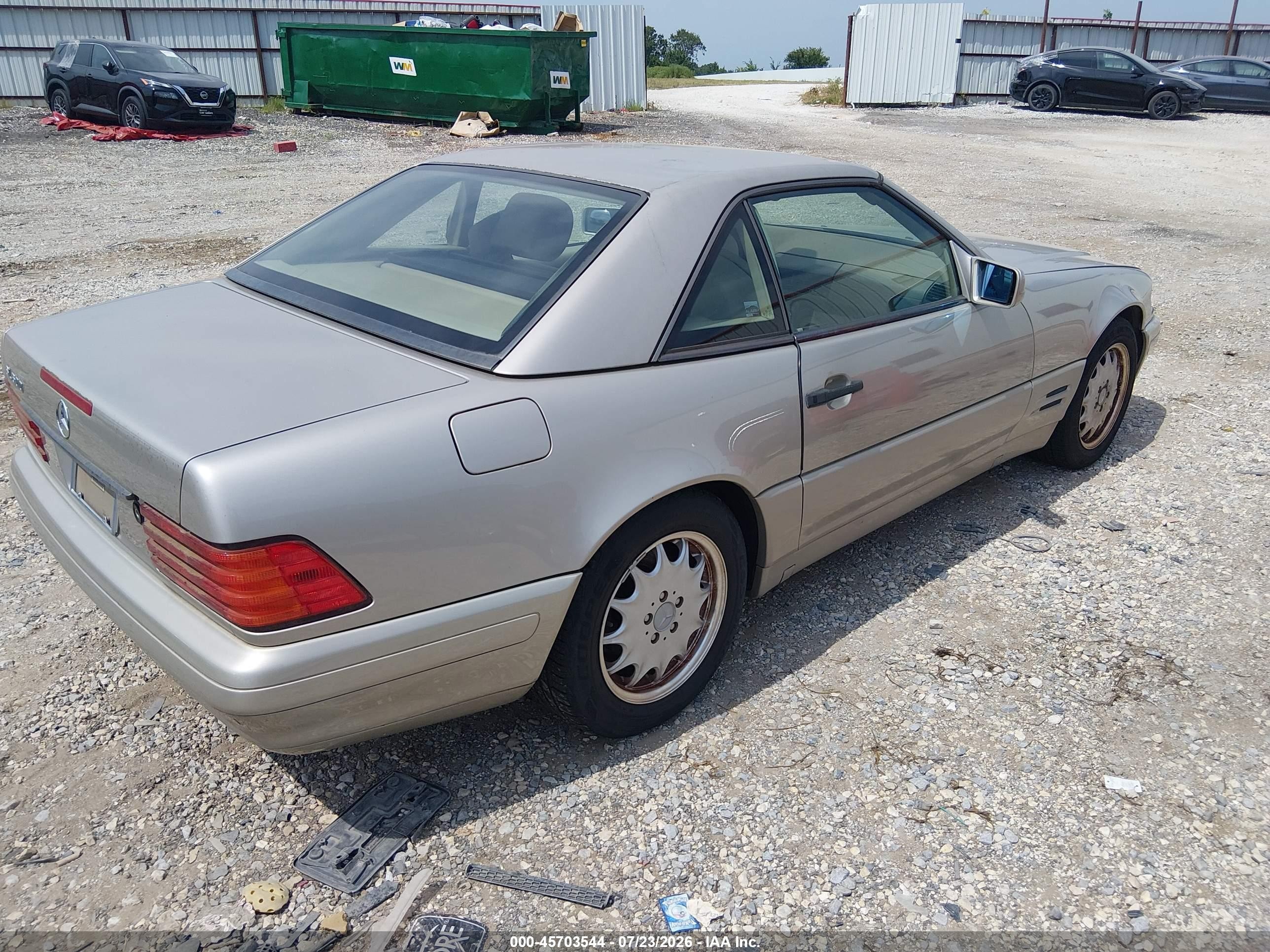 1998 Mercedes-benz Sl 500   Tan vin: WDBFA67FXWF164199