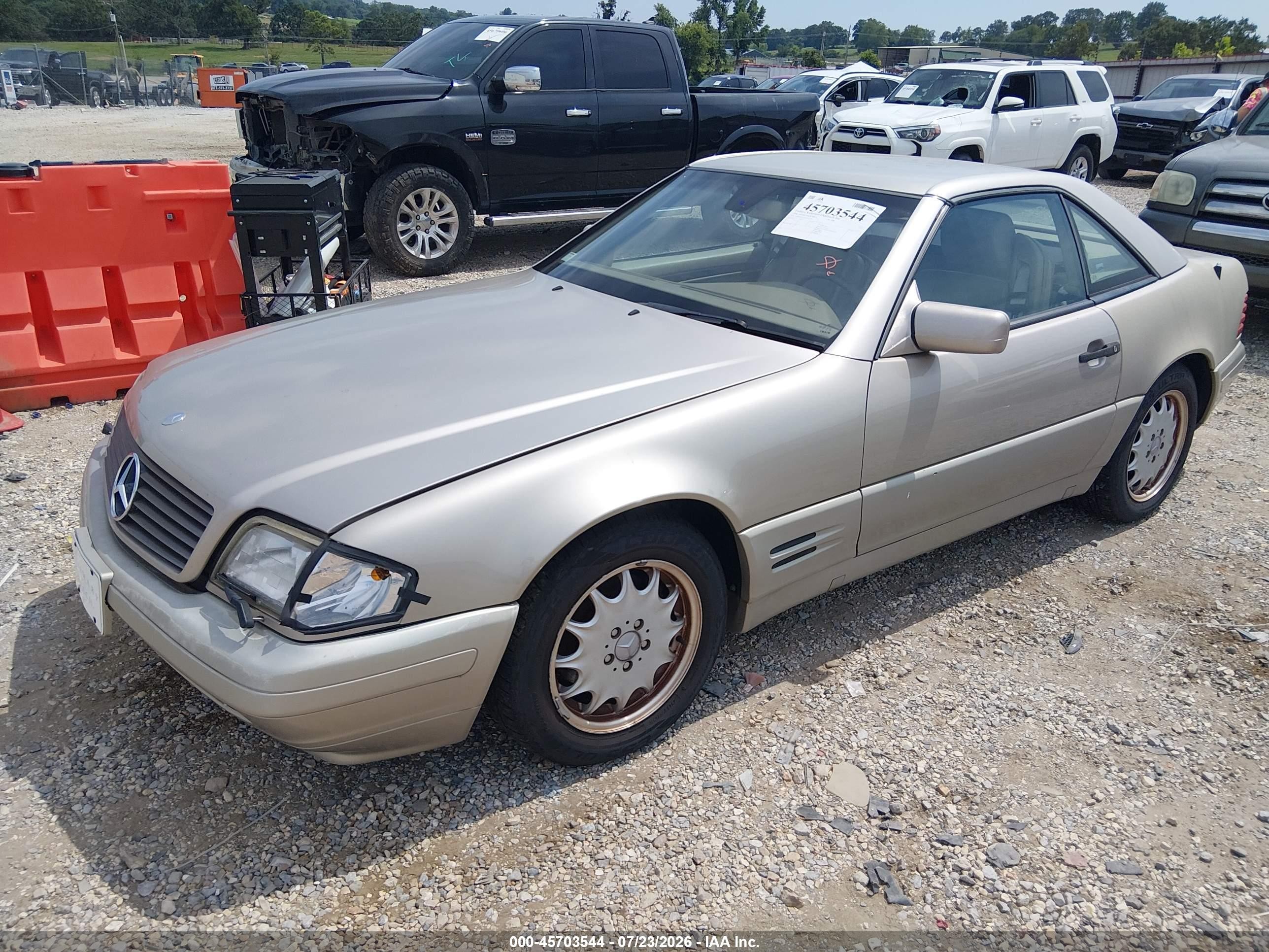 1998 Mercedes-benz Sl 500   Tan vin: WDBFA67FXWF164199