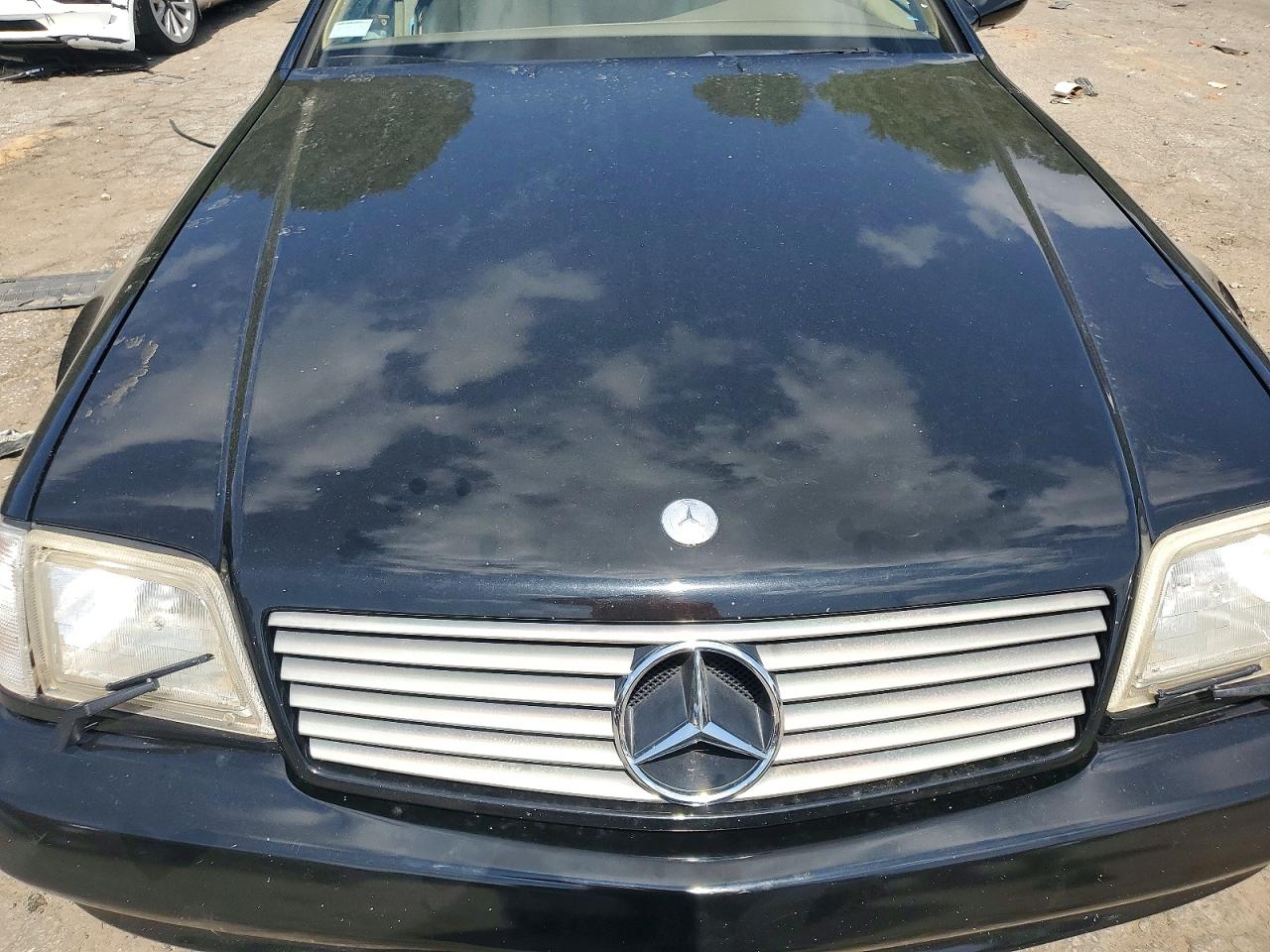 2001 Mercedes-benz Sl 500 Black vin: WDBFA68F01F200702