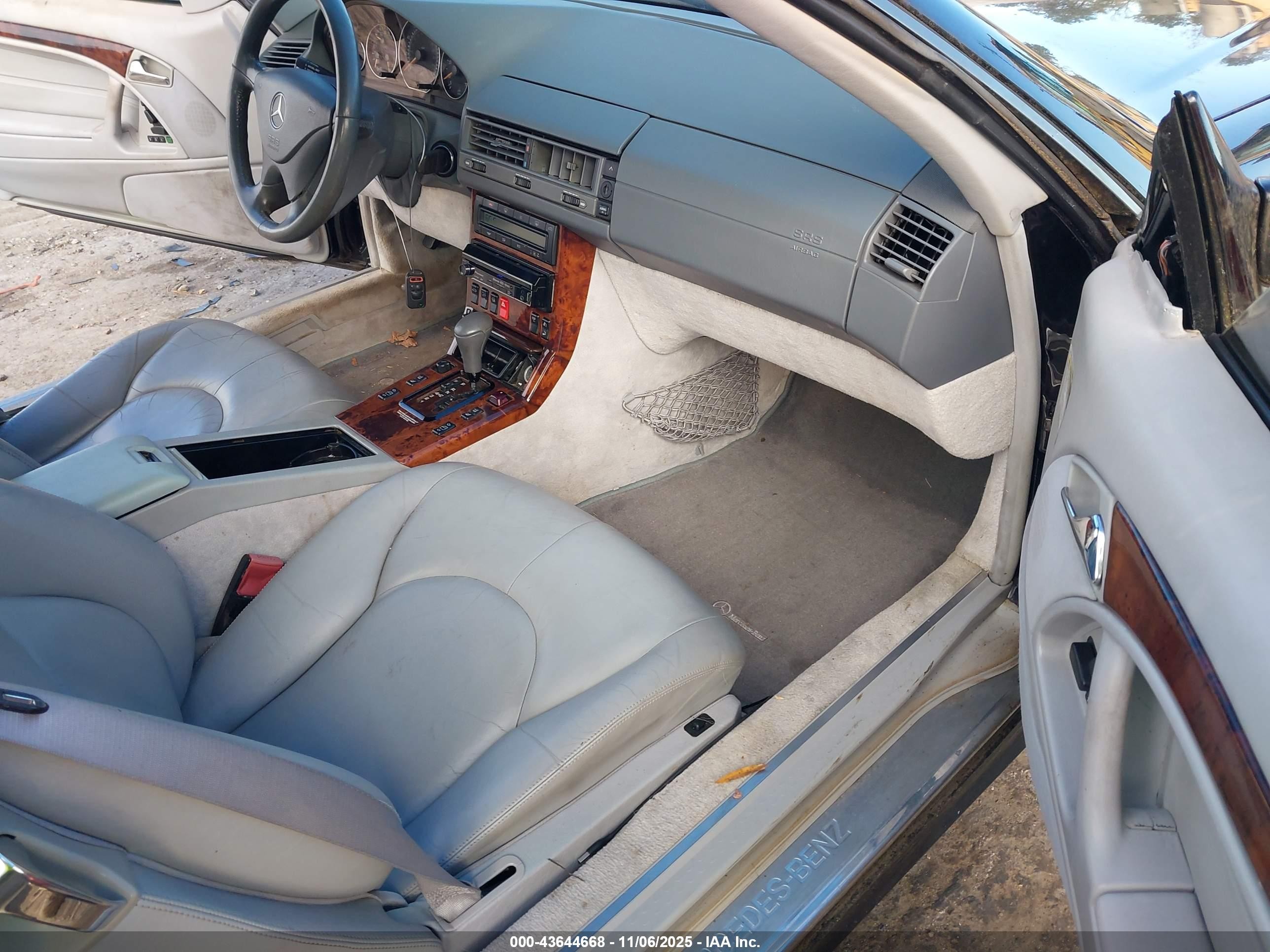 2002 Mercedes-benz Sl 500   Черный vin: WDBFA68F02F204928