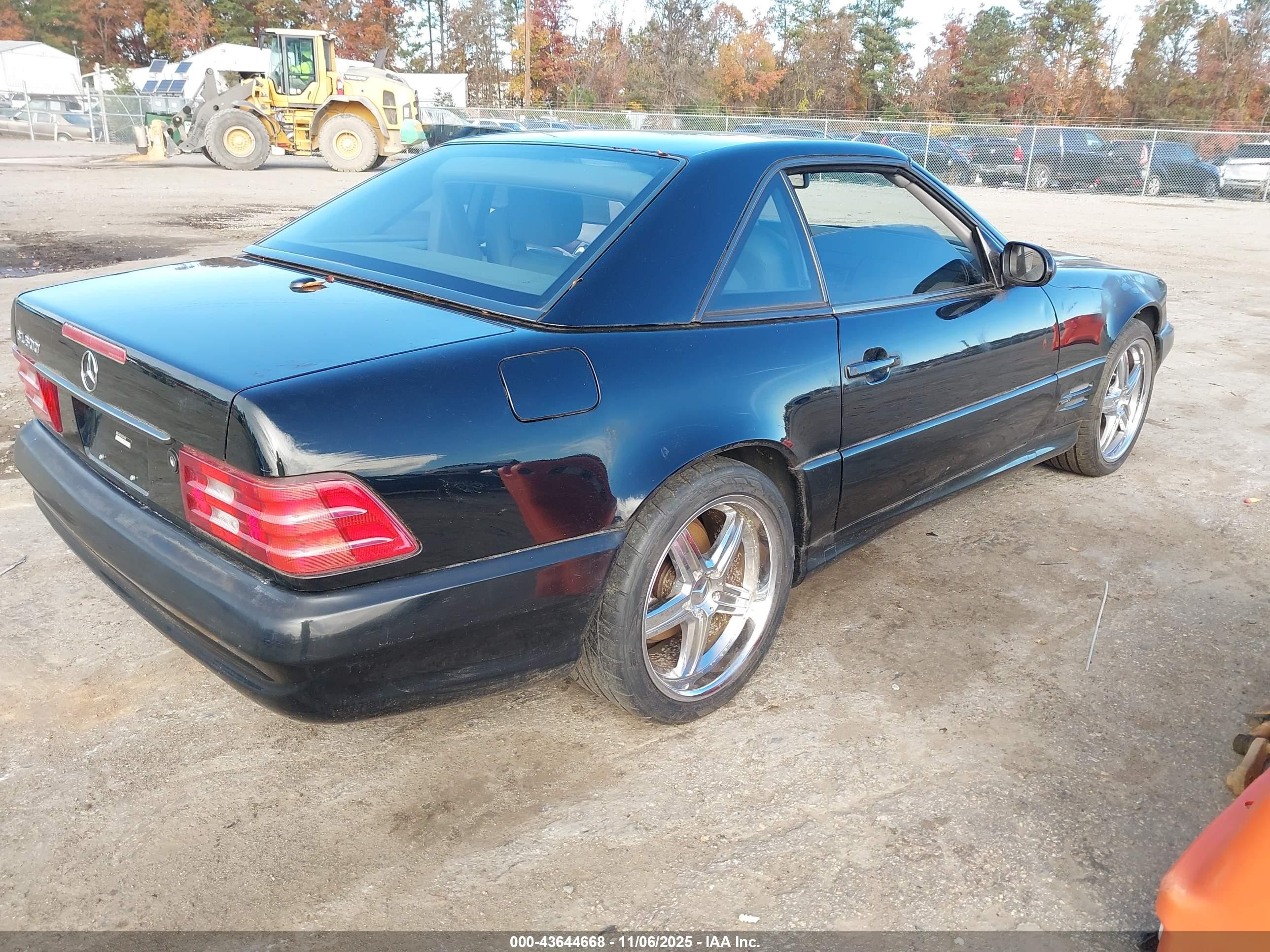 2002 Mercedes-benz Sl 500   Черный vin: WDBFA68F02F204928