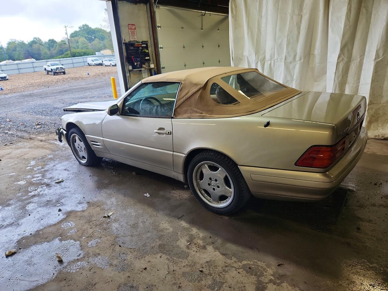 1999 Mercedes-benz Sl 500 Tan vin: WDBFA68F0XF172831