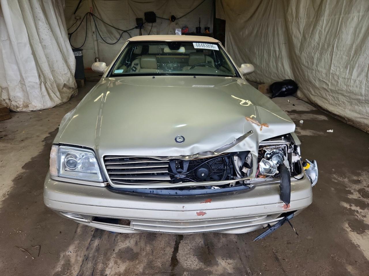 1999 Mercedes-benz Sl 500 Tan vin: WDBFA68F0XF172831