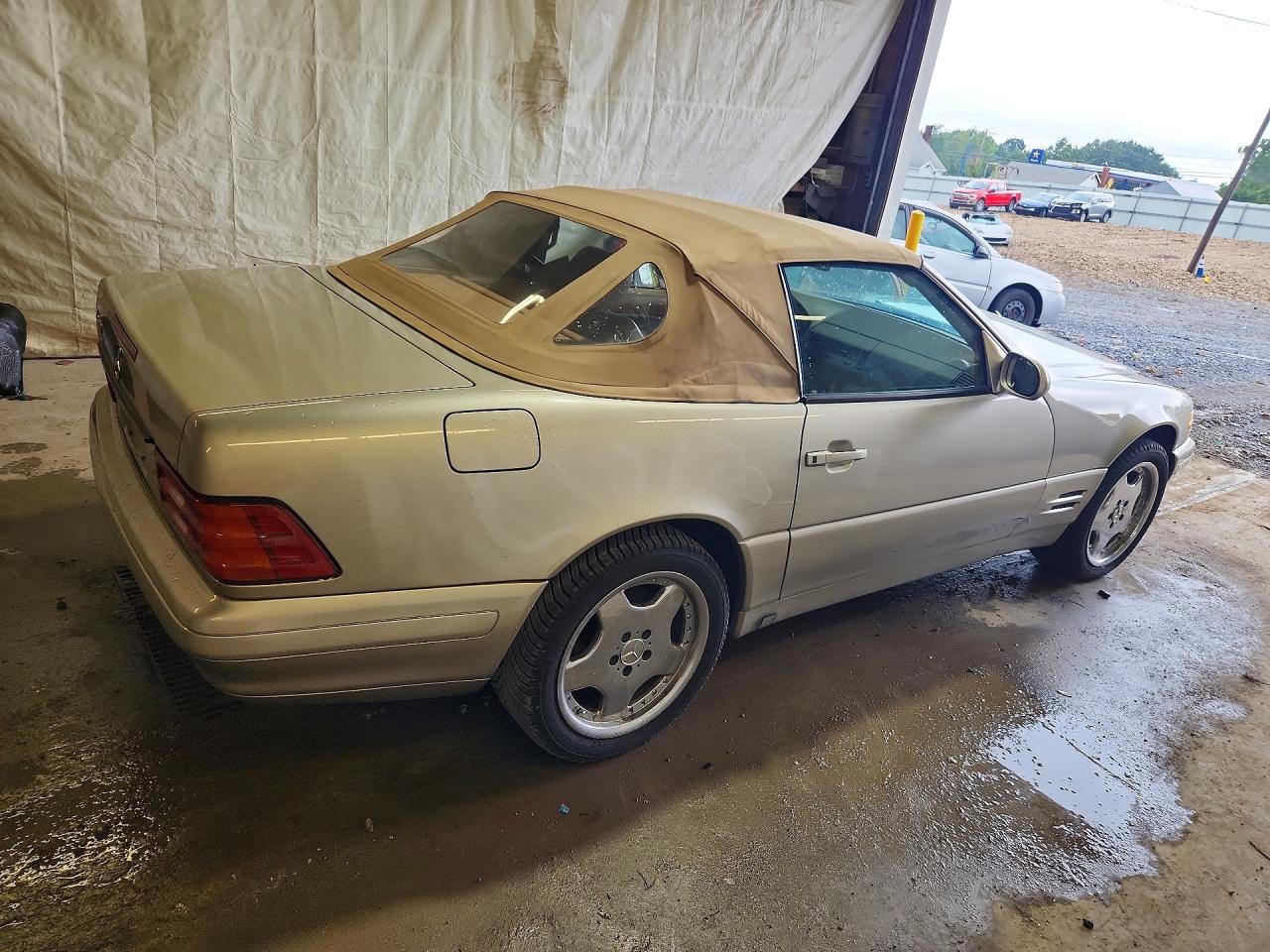 1999 Mercedes-benz Sl 500 Tan vin: WDBFA68F0XF172831