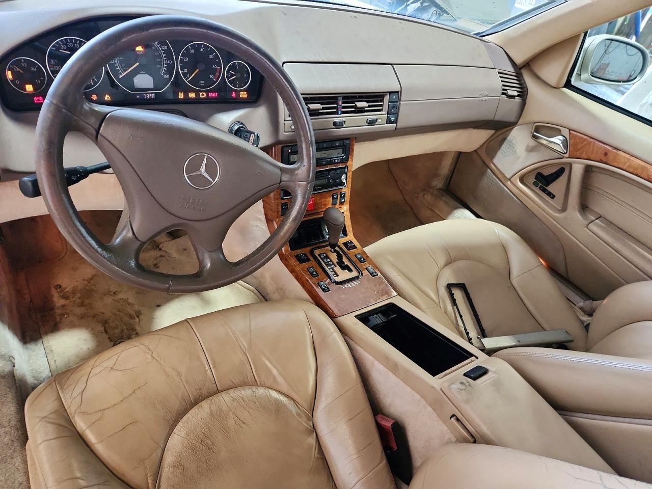 1999 Mercedes-benz Sl 500 Tan vin: WDBFA68F0XF172831