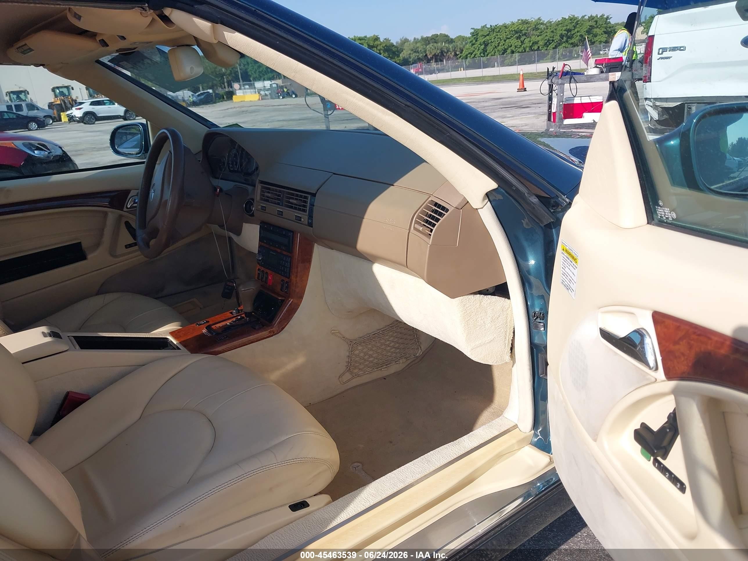 1999 Mercedes-benz Sl 500   Blue vin: WDBFA68F0XF185207