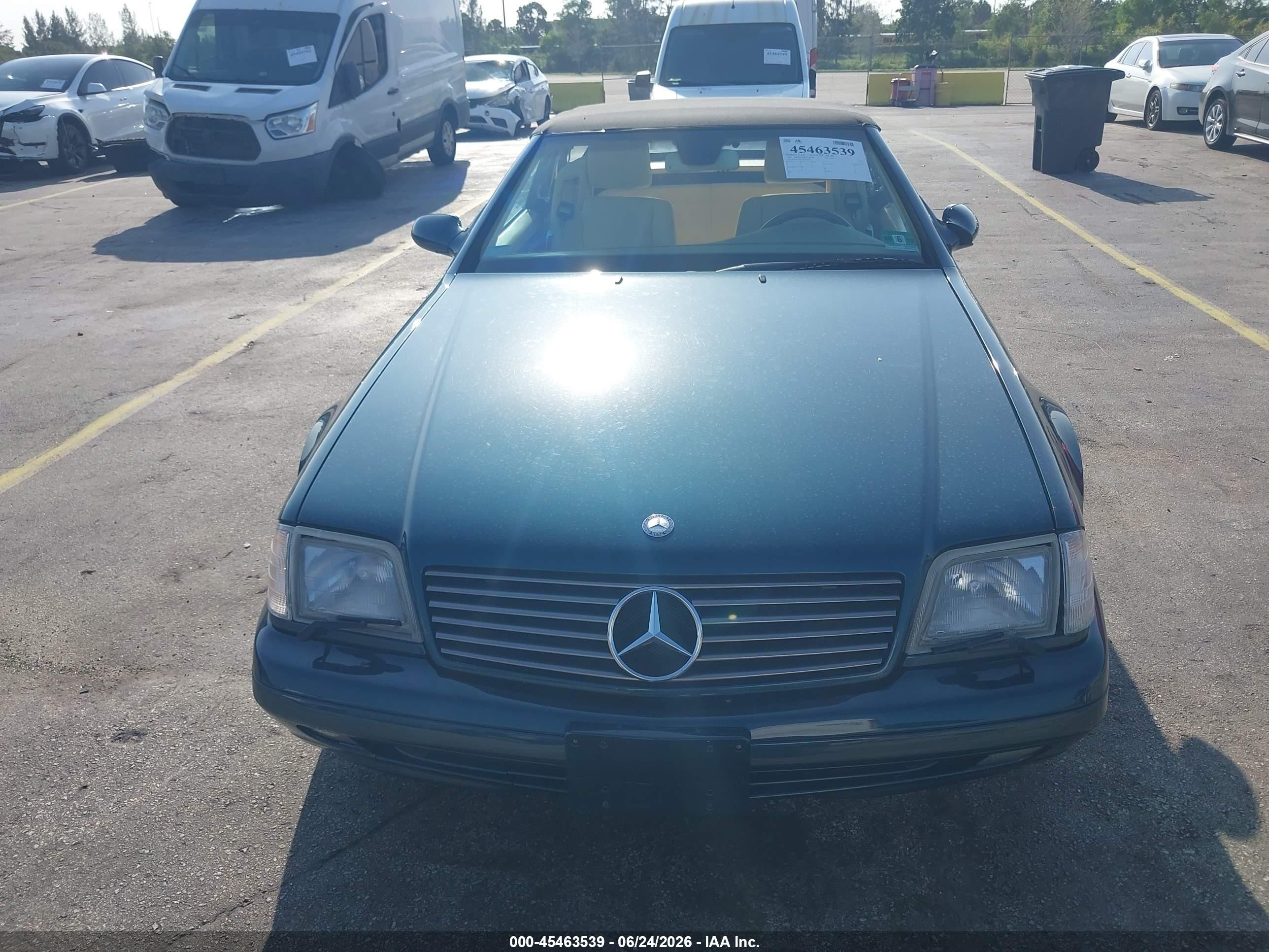 1999 Mercedes-benz Sl 500   Blue vin: WDBFA68F0XF185207