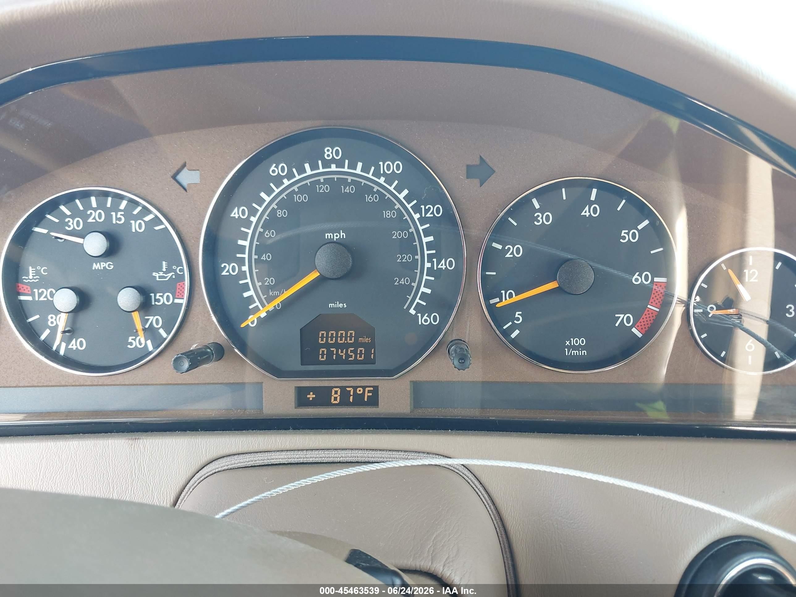 1999 Mercedes-benz Sl 500   Blue vin: WDBFA68F0XF185207