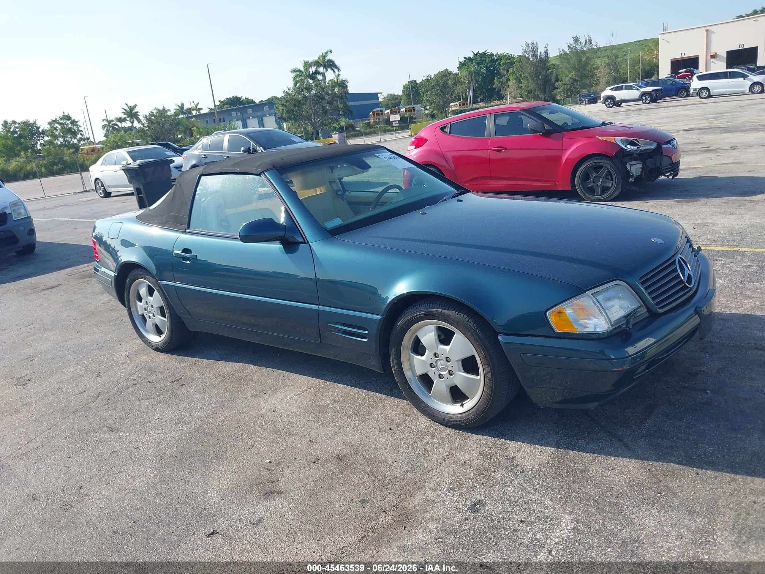 1999 Mercedes-benz Sl 500   Blue vin: WDBFA68F0XF185207