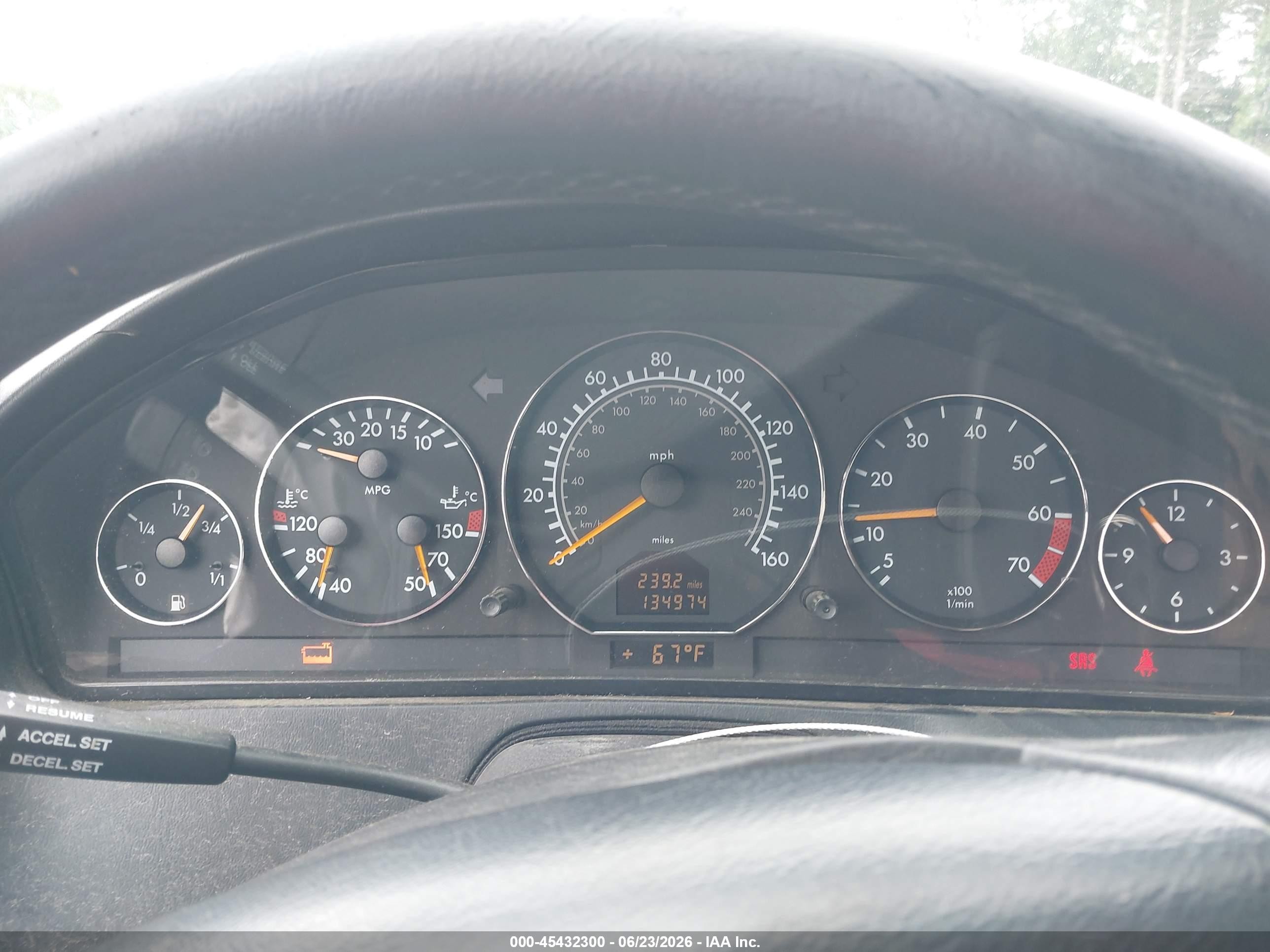 1999 Mercedes-benz Sl 500   Black vin: WDBFA68F1XF175740