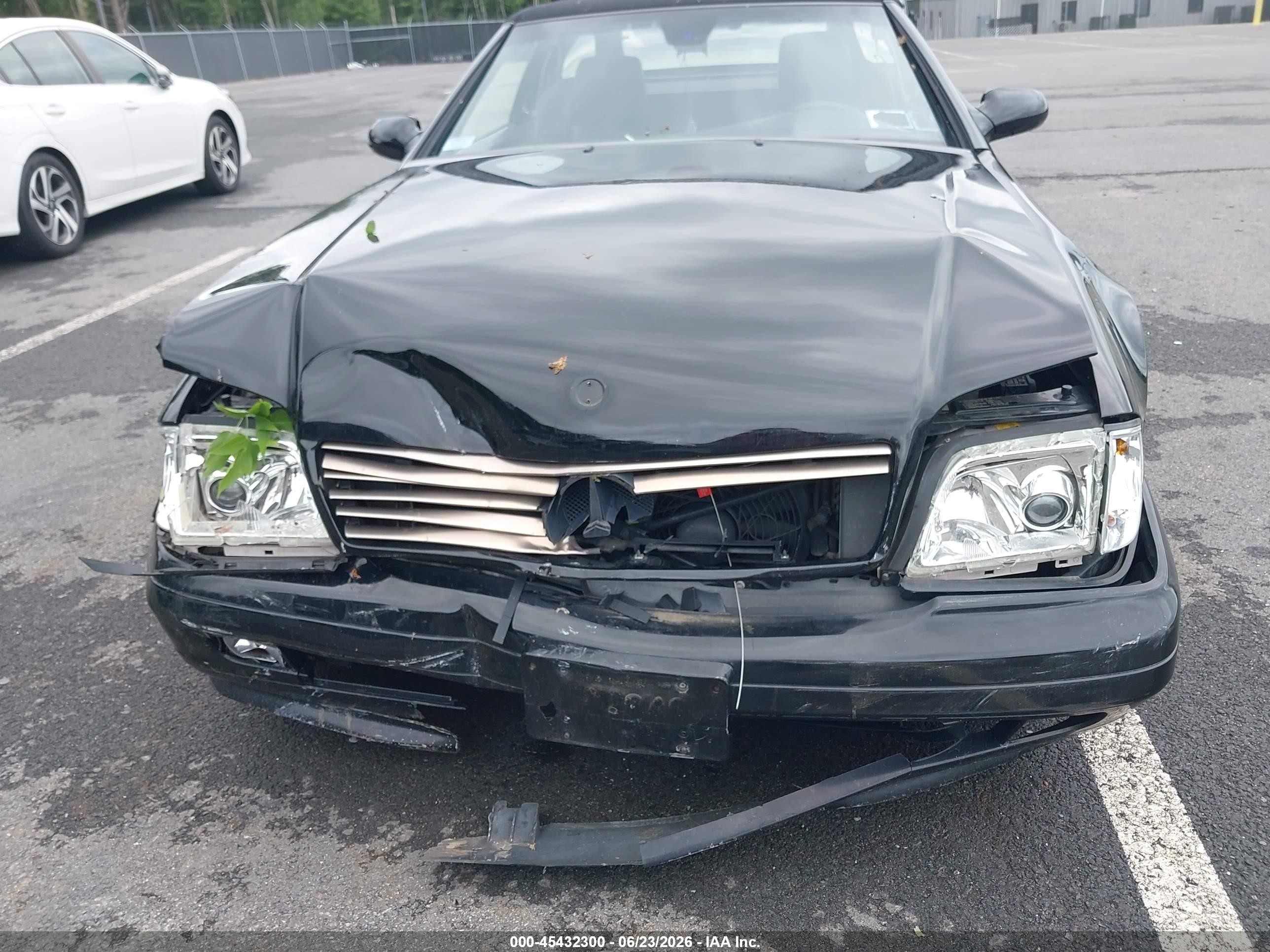 1999 Mercedes-benz Sl 500   Black vin: WDBFA68F1XF175740