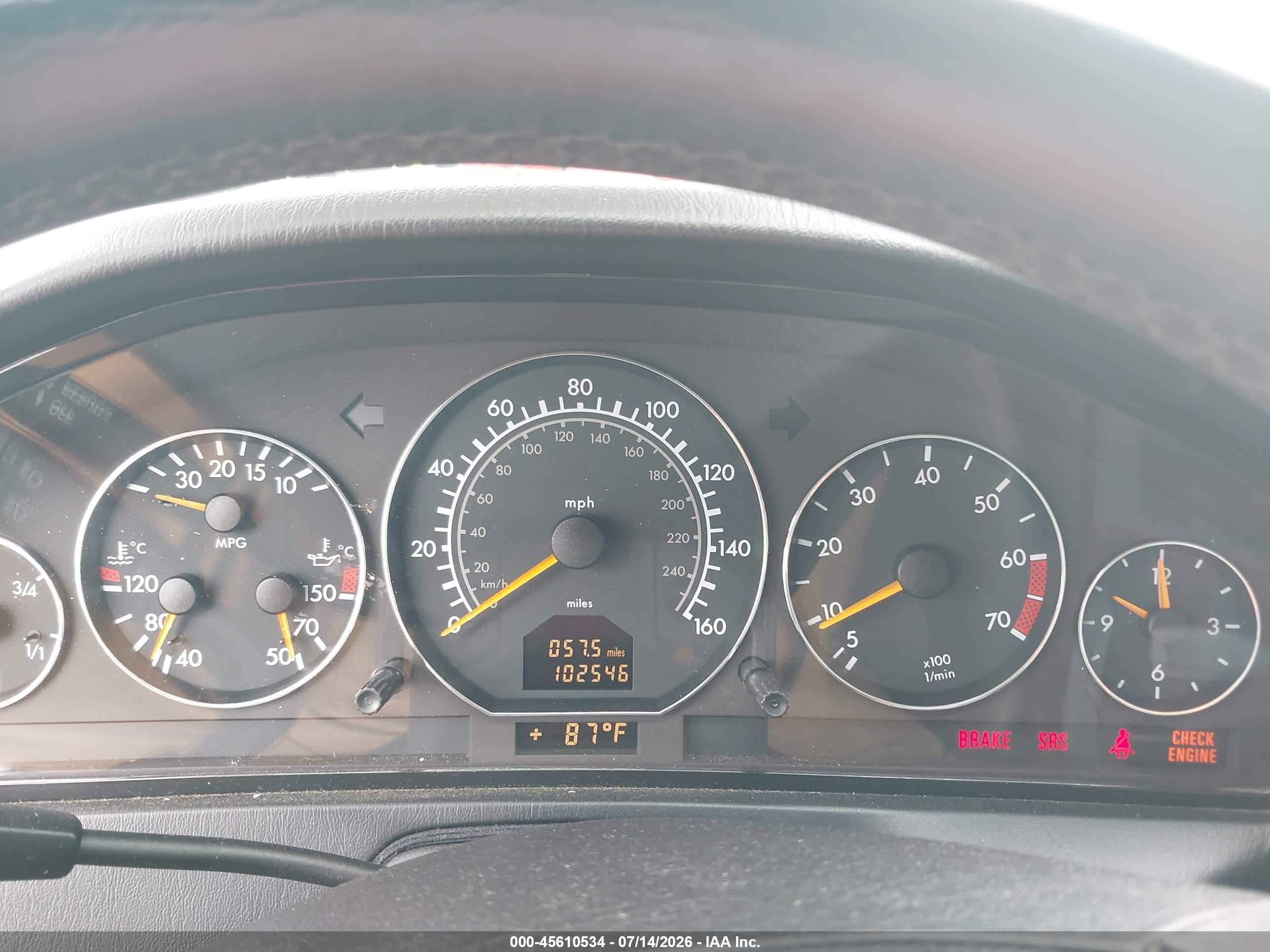 1999 Mercedes-benz Sl 500   Black vin: WDBFA68F1XF187483