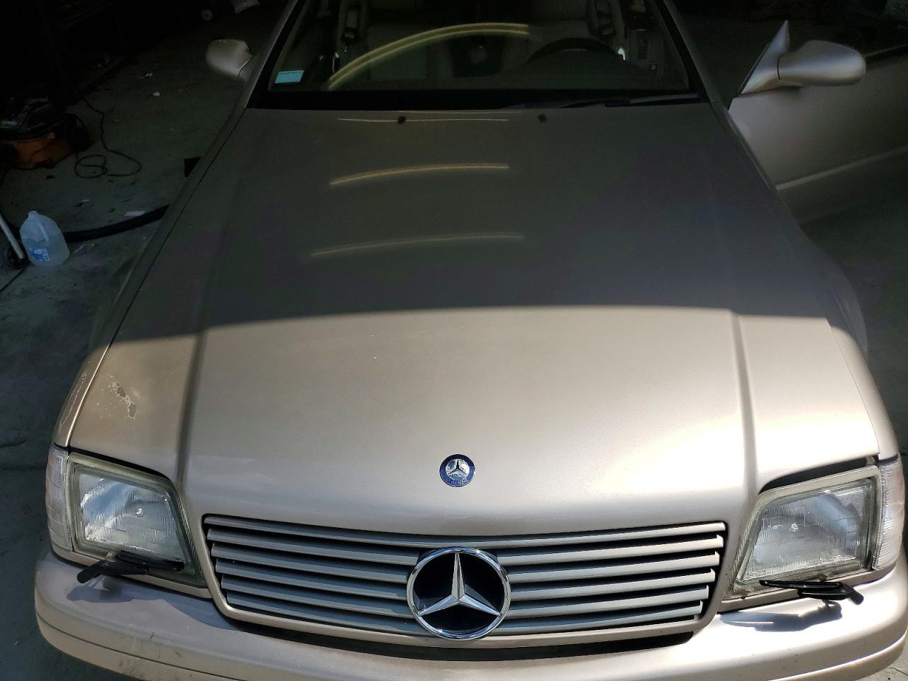 2000 Mercedes-benz Sl 500 Beige vin: WDBFA68F1YF189767