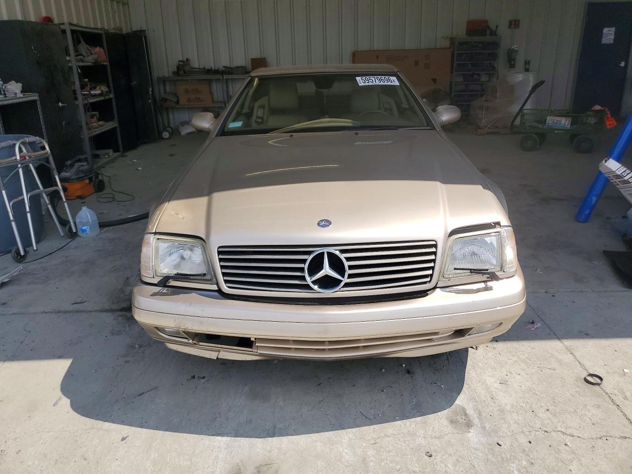 2000 Mercedes-benz Sl 500 Beige vin: WDBFA68F1YF189767