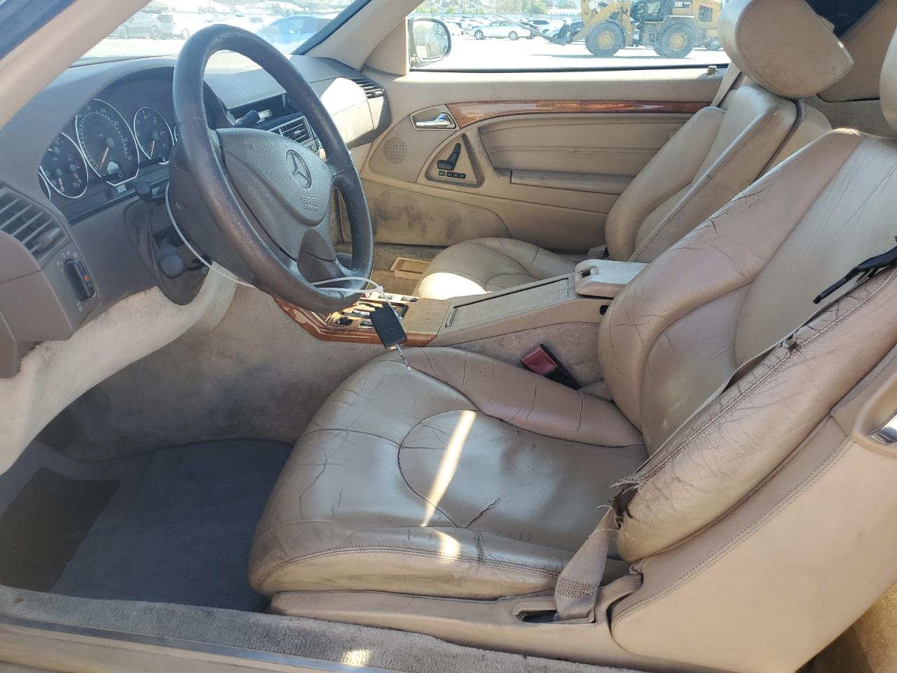 2000 Mercedes-benz Sl 500 Black vin: WDBFA68F1YF195276