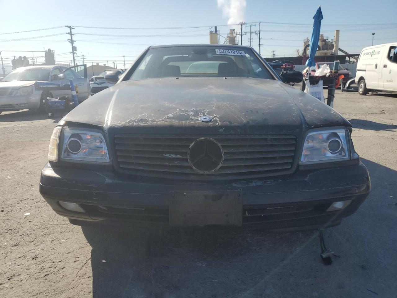 2000 Mercedes-benz Sl 500 Black vin: WDBFA68F1YF195276