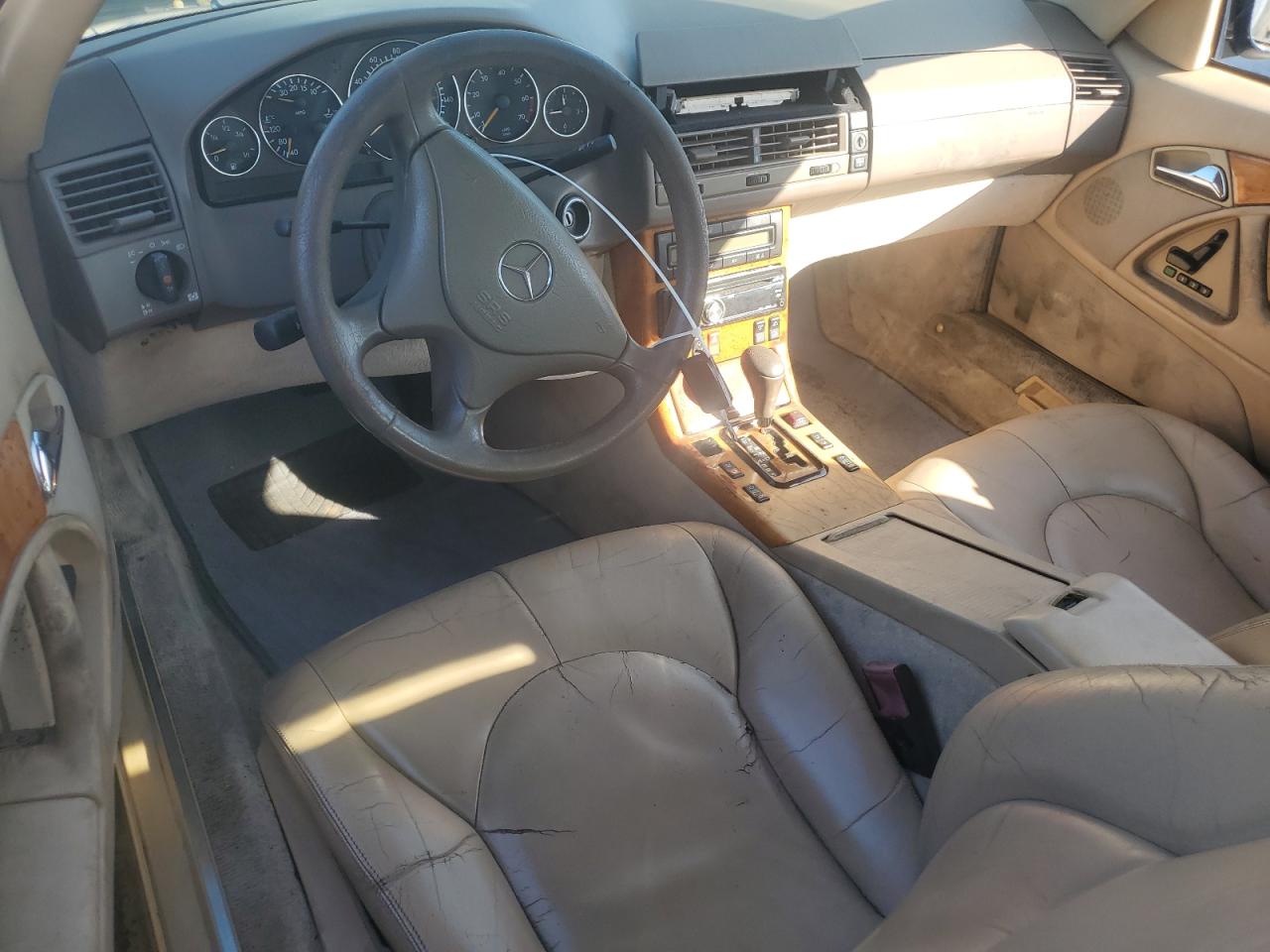 2000 Mercedes-benz Sl 500 Black vin: WDBFA68F1YF195276