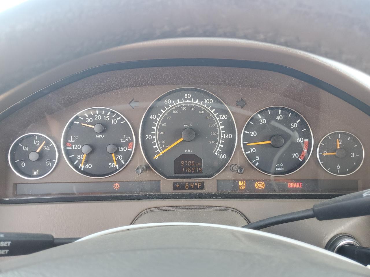 2000 Mercedes-benz Sl 500 Black vin: WDBFA68F1YF195276