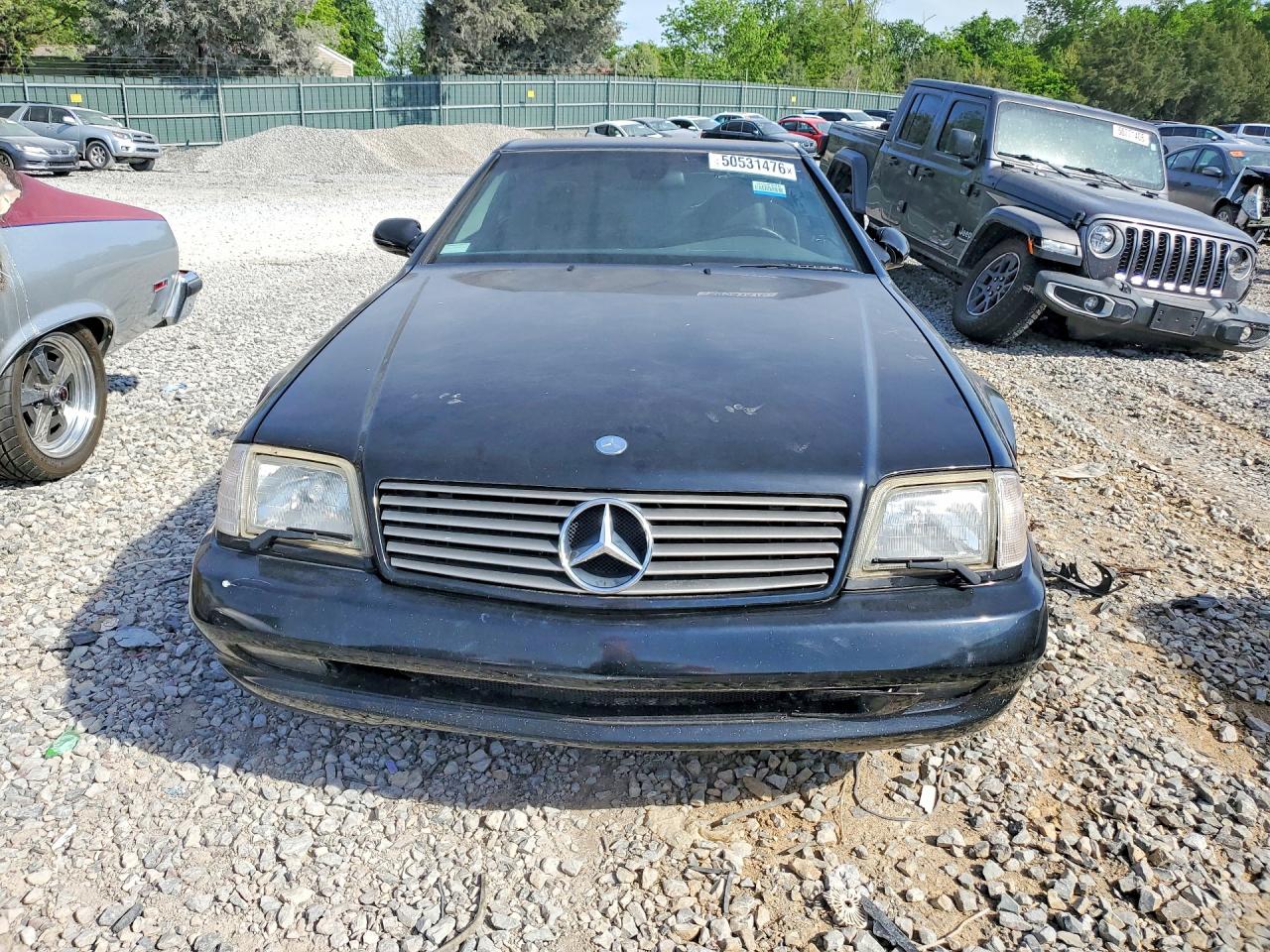 2001 Mercedes-benz Sl 500 Black vin: WDBFA68F21F198161