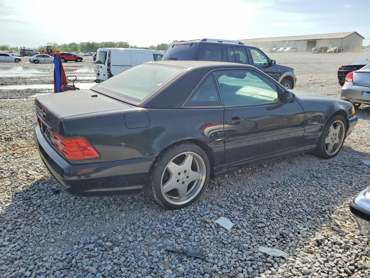 2001 Mercedes-benz Sl 500 Black vin: WDBFA68F21F198161