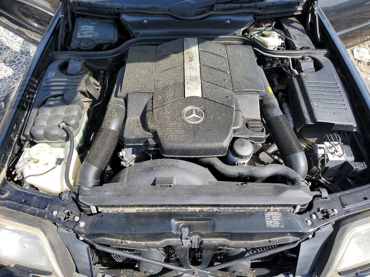2001 Mercedes-benz Sl 500 Black vin: WDBFA68F21F198161