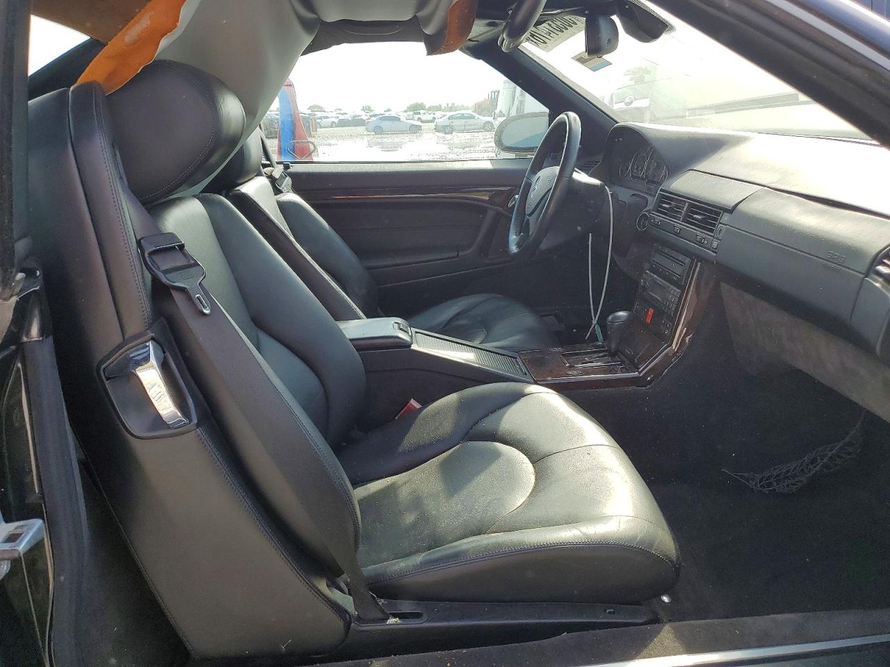 2001 Mercedes-benz Sl 500 Black vin: WDBFA68F21F198161