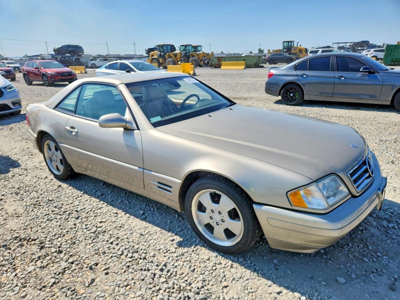 1999 Mercedes-benz Sl 500 Tan vin: WDBFA68F2XF186519