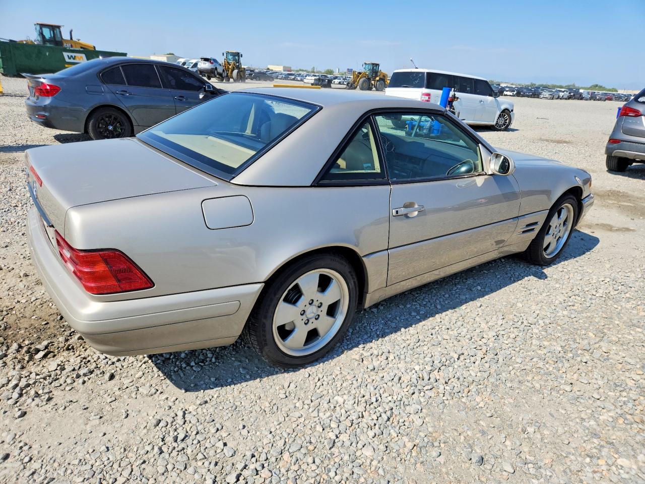 1999 Mercedes-benz Sl 500 Tan vin: WDBFA68F2XF186519