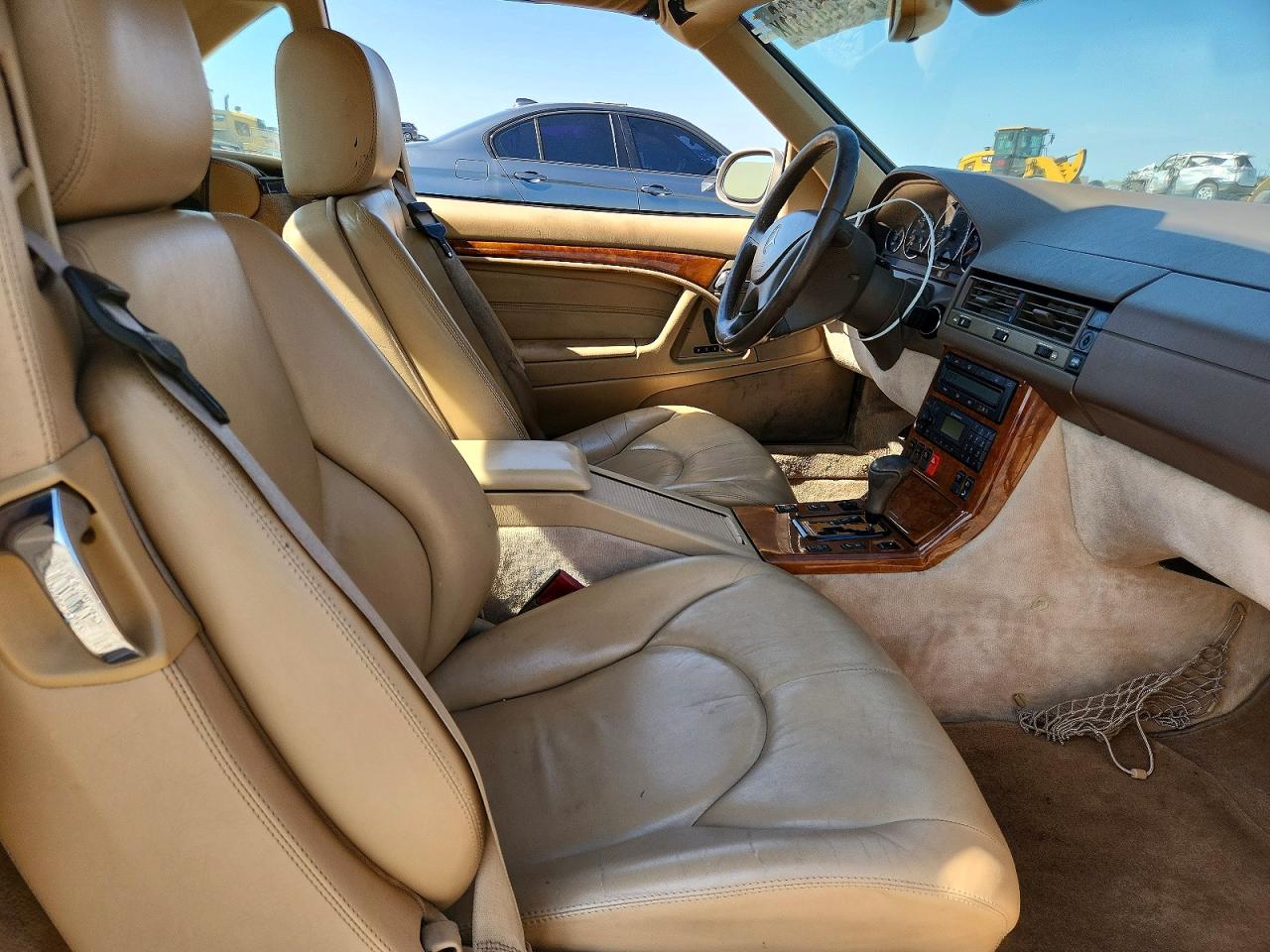 1999 Mercedes-benz Sl 500 Tan vin: WDBFA68F2XF186519