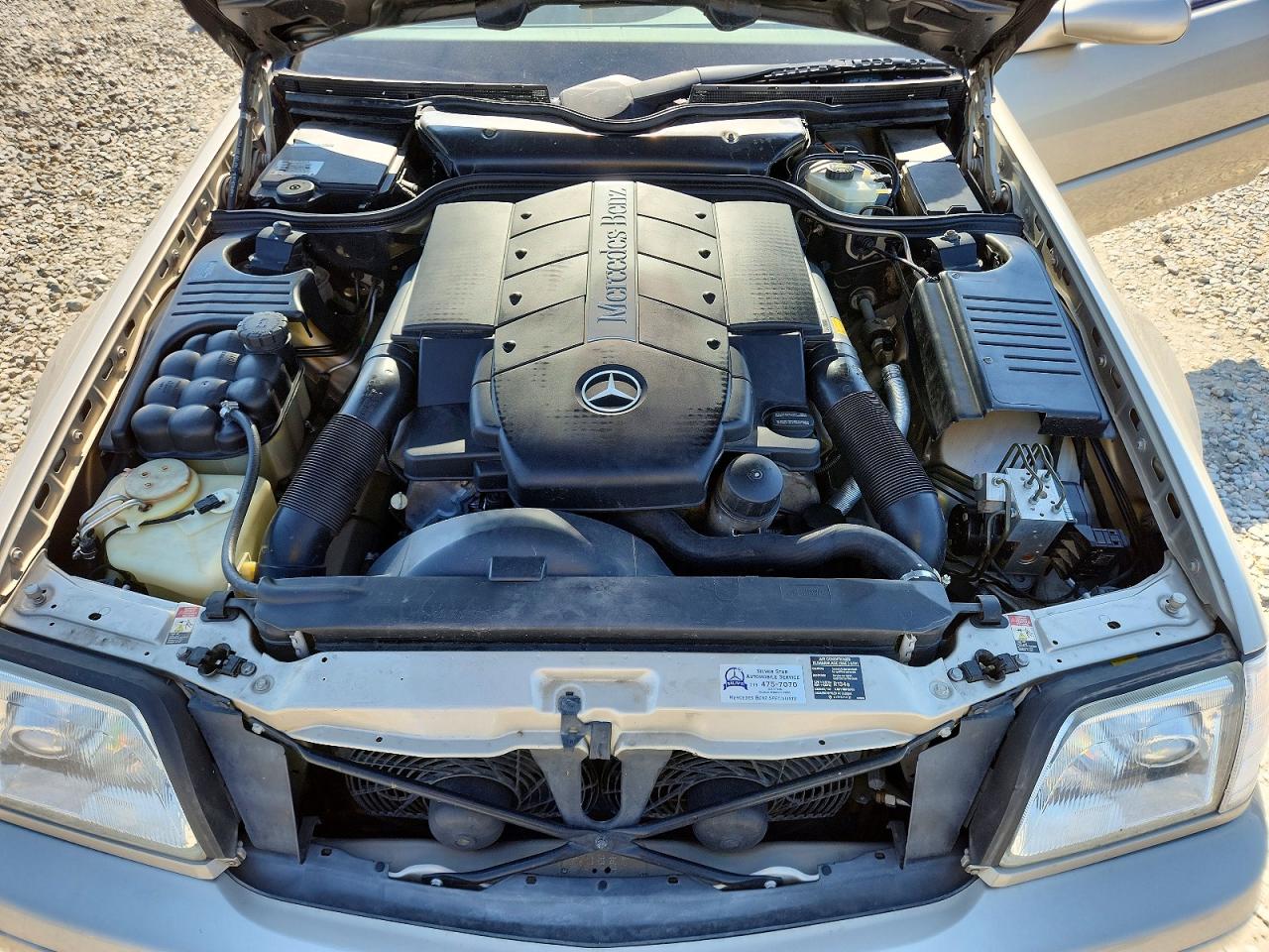 1999 Mercedes-benz Sl 500 Tan vin: WDBFA68F2XF186519
