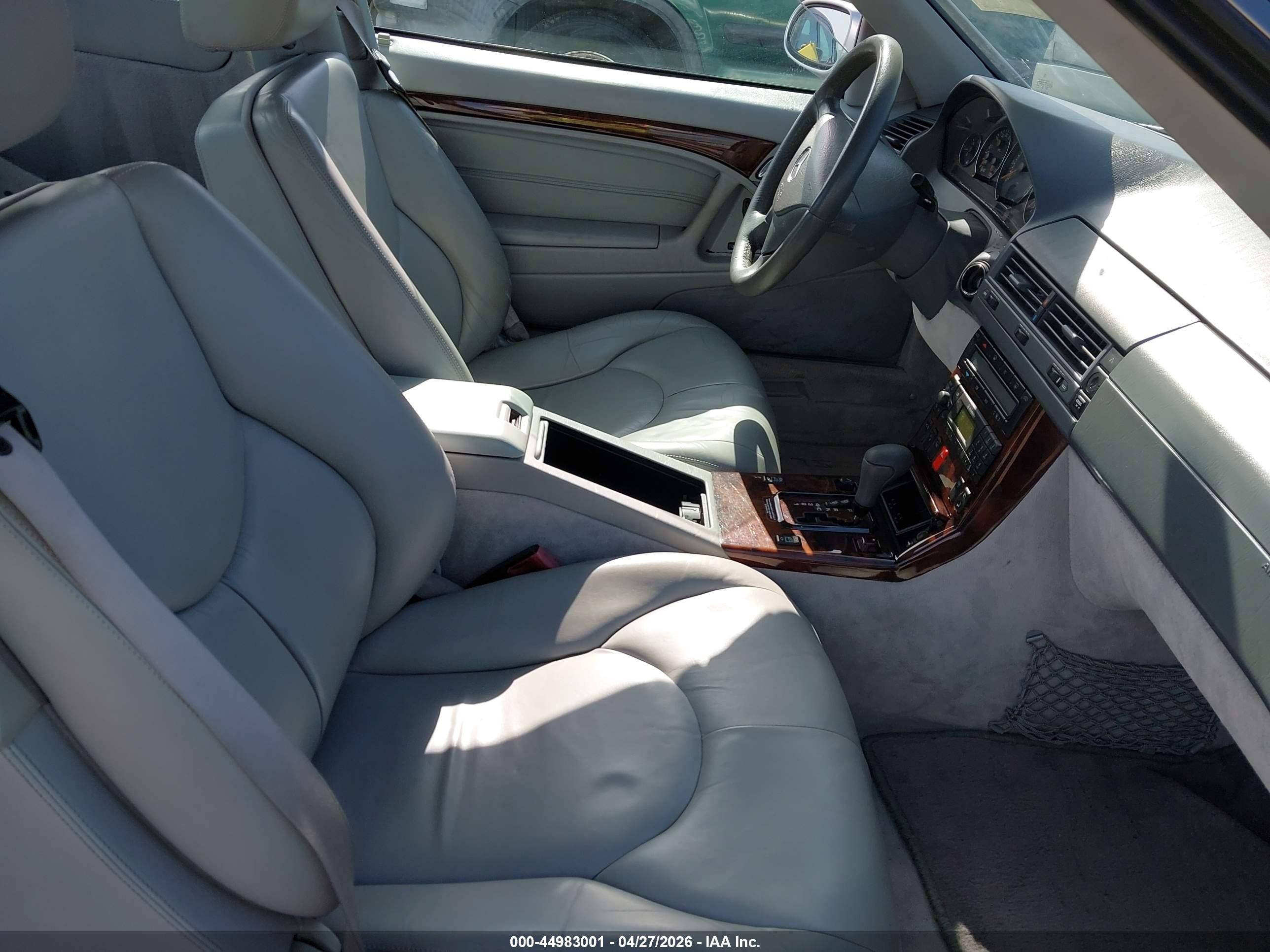 2001 Mercedes-benz Sl 500   Silver vin: WDBFA68F31F195639