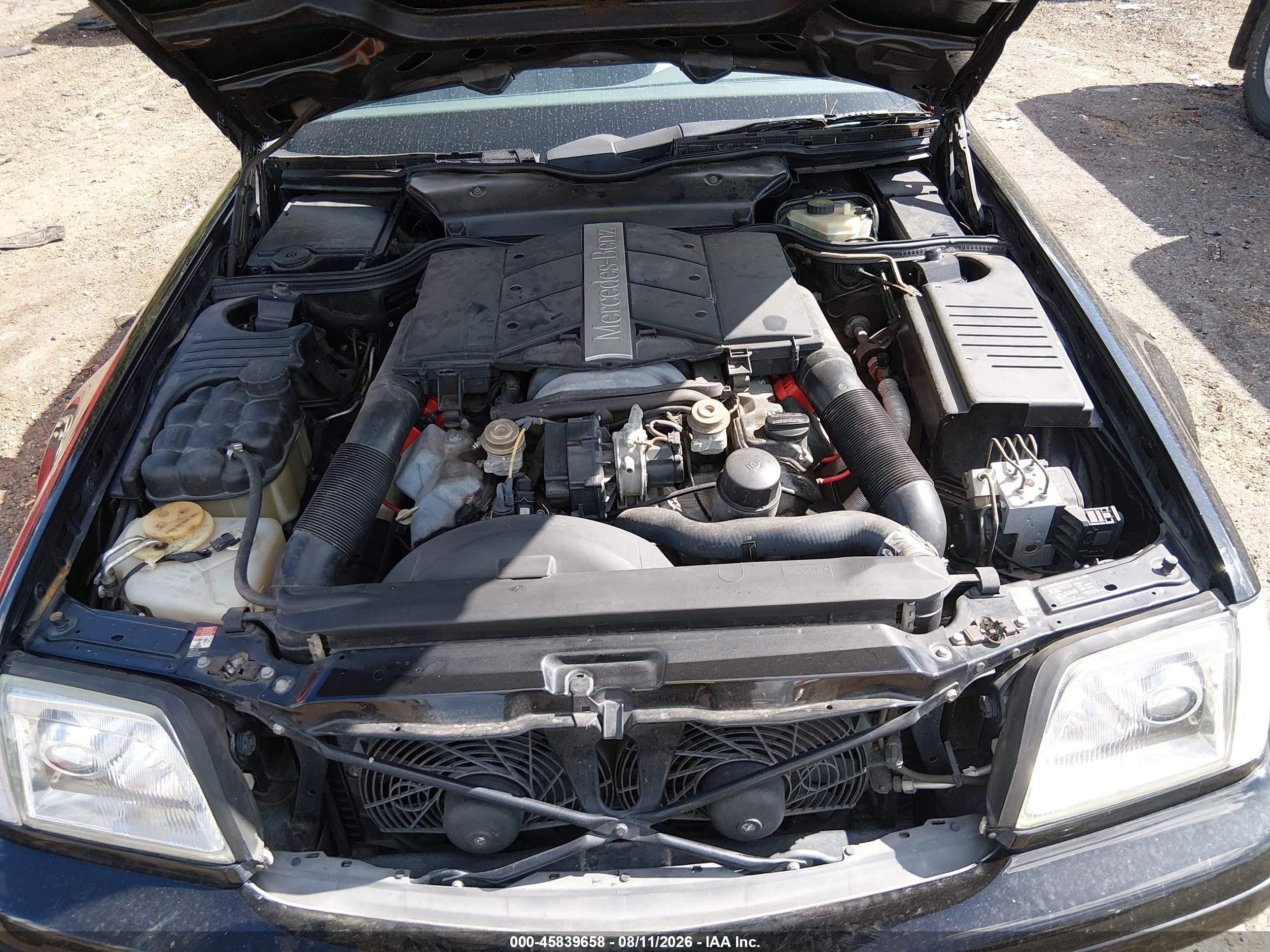 1999 Mercedes-benz Sl 500   Black vin: WDBFA68F5XF178544