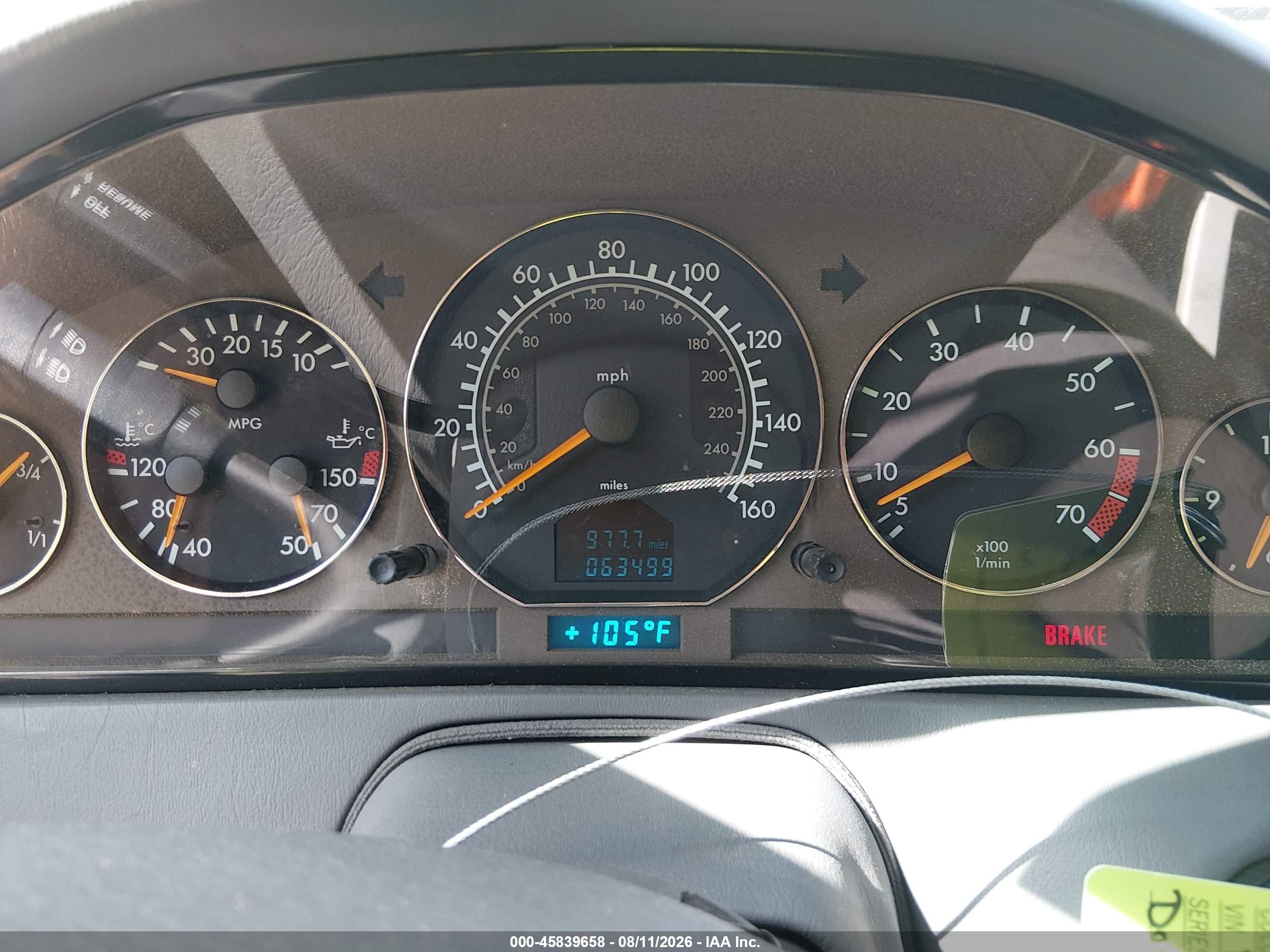 1999 Mercedes-benz Sl 500   Black vin: WDBFA68F5XF178544