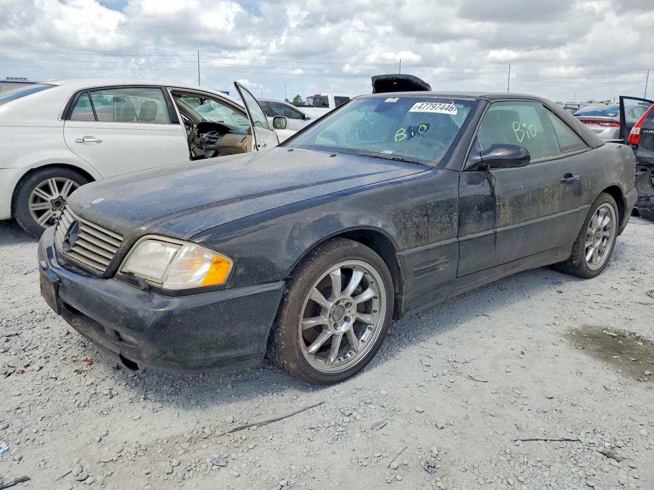 2001 Mercedes-benz Sl 500 Black vin: WDBFA68F61F196980