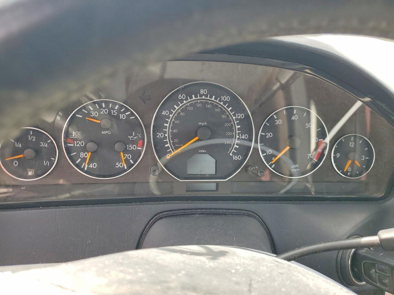 2001 Mercedes-benz Sl 500 Black vin: WDBFA68F61F196980