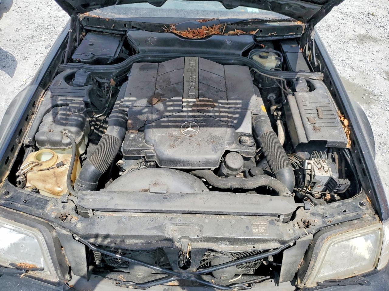 2001 Mercedes-benz Sl 500 Black vin: WDBFA68F61F196980
