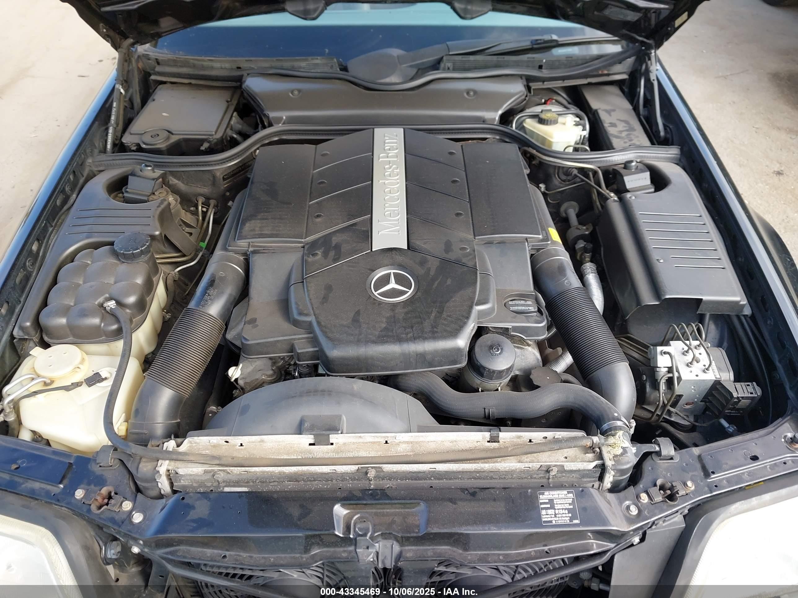 2000 Mercedes-benz Sl 500   Черный vin: WDBFA68F6YF189859