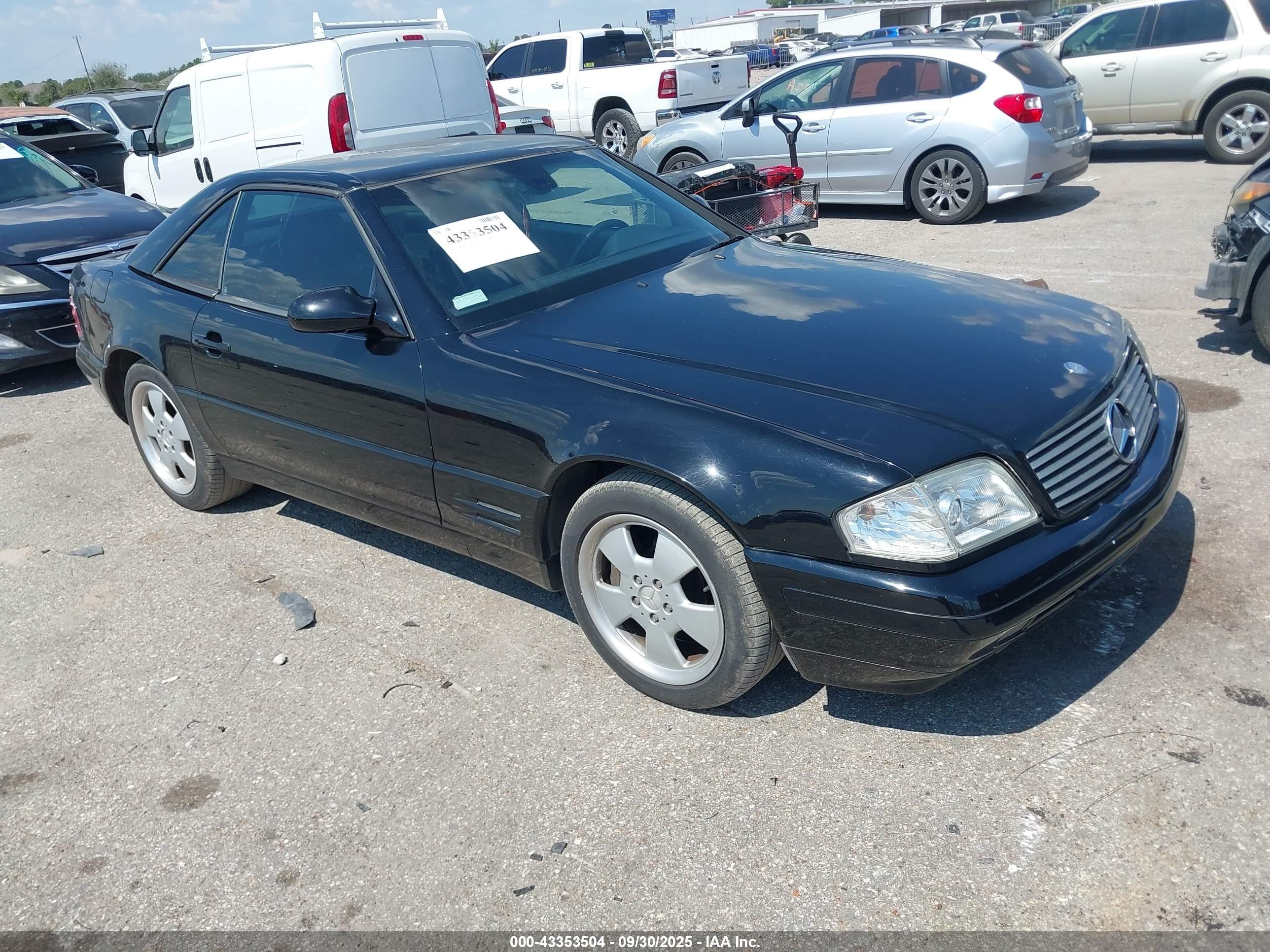 2000 Mercedes-benz Sl 500   Черный vin: WDBFA68F6YF190994
