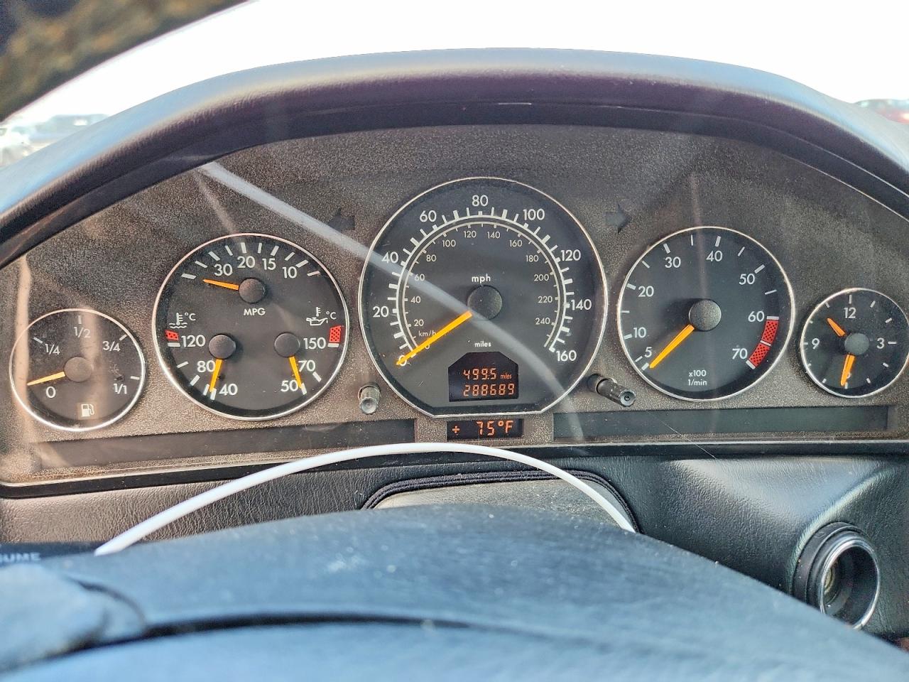 1999 Mercedes-benz Sl 500 Black vin: WDBFA68F7XF179954