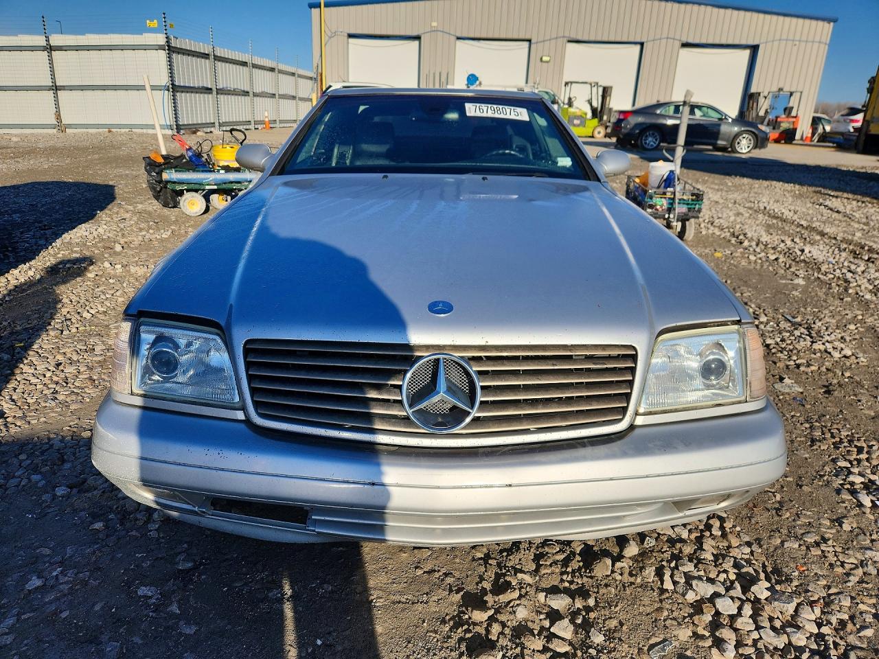 1999 Mercedes-benz Sl 500 Серебряный vin: WDBFA68F7XF186287