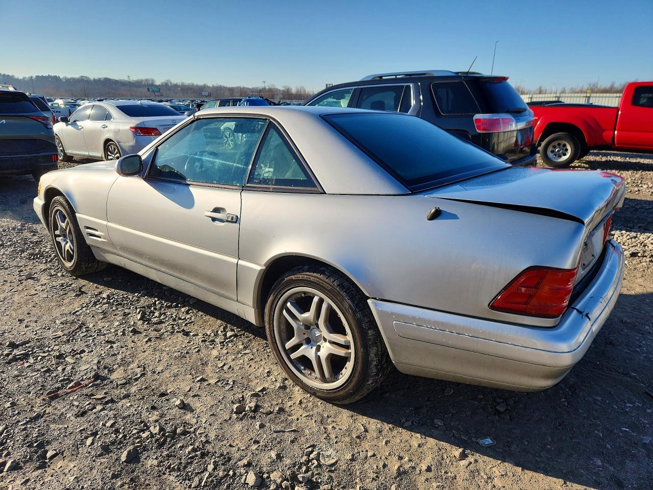 1999 Mercedes-benz Sl 500 Серебряный vin: WDBFA68F7XF186287