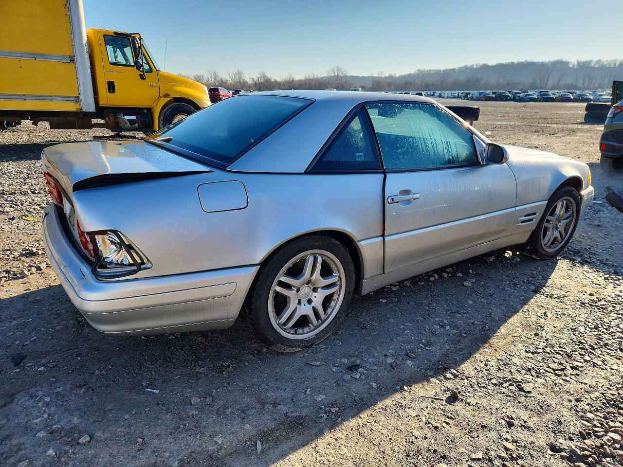 1999 Mercedes-benz Sl 500 Серебряный vin: WDBFA68F7XF186287