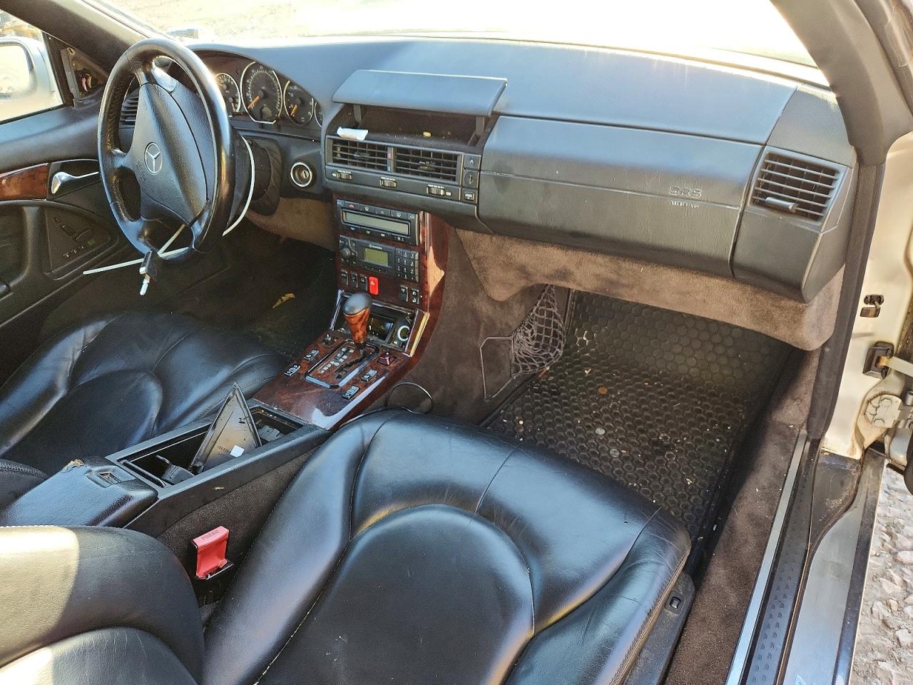1999 Mercedes-benz Sl 500 Серебряный vin: WDBFA68F7XF186287