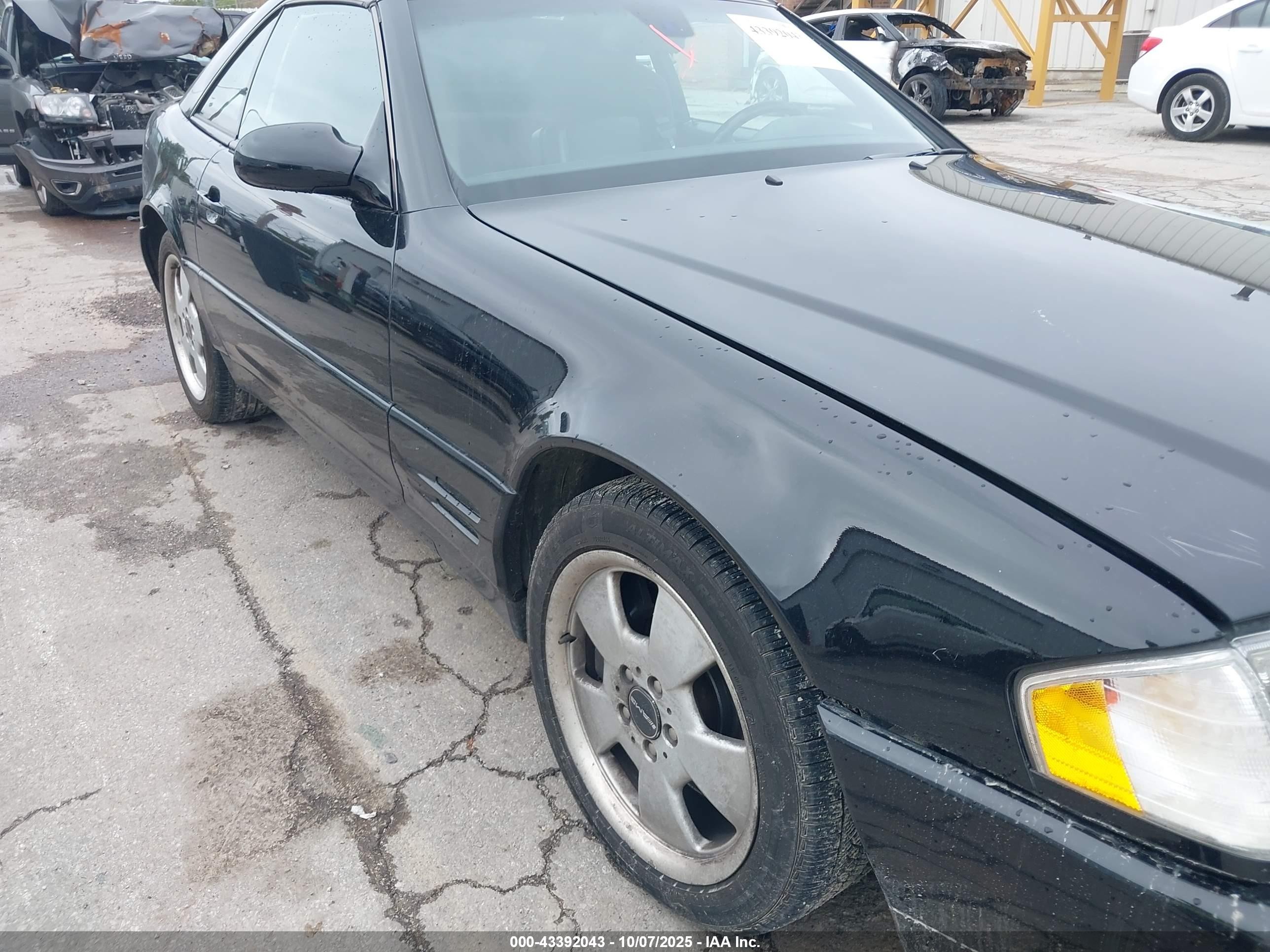 2000 Mercedes-benz Sl 500   Черный vin: WDBFA68F7YF193189