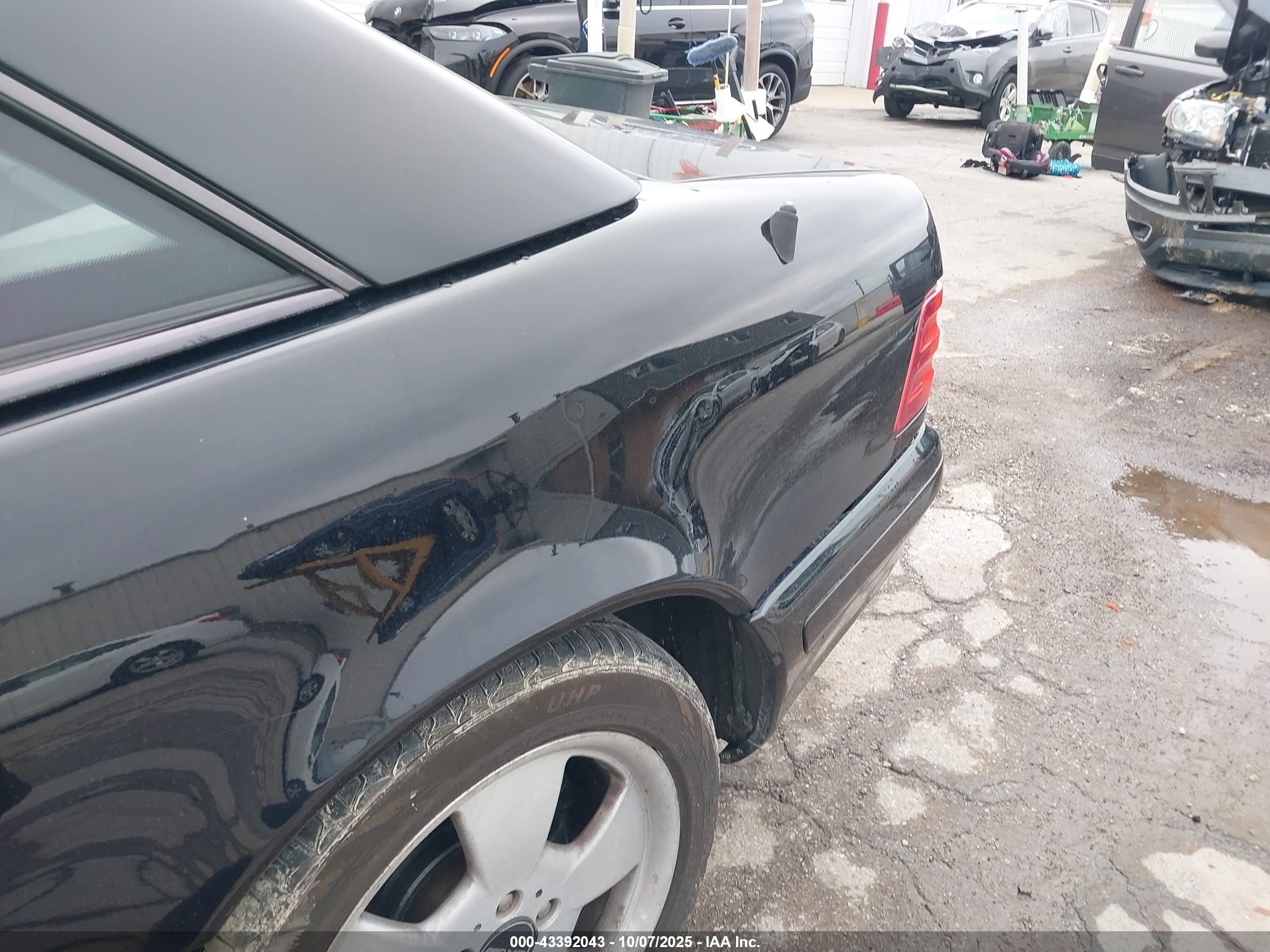 2000 Mercedes-benz Sl 500   Черный vin: WDBFA68F7YF193189