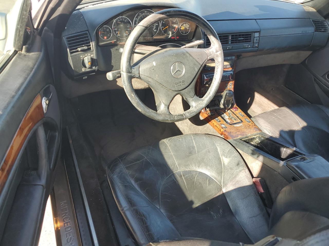 2001 Mercedes-benz Sl 500 Silver vin: WDBFA68F81F197192