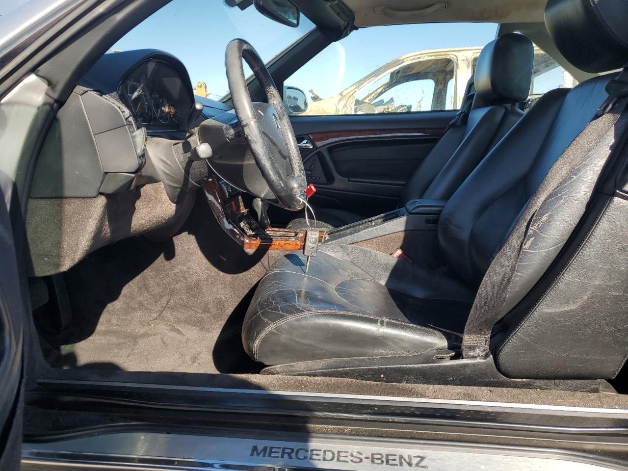 2001 Mercedes-benz Sl 500 Silver vin: WDBFA68F81F197192