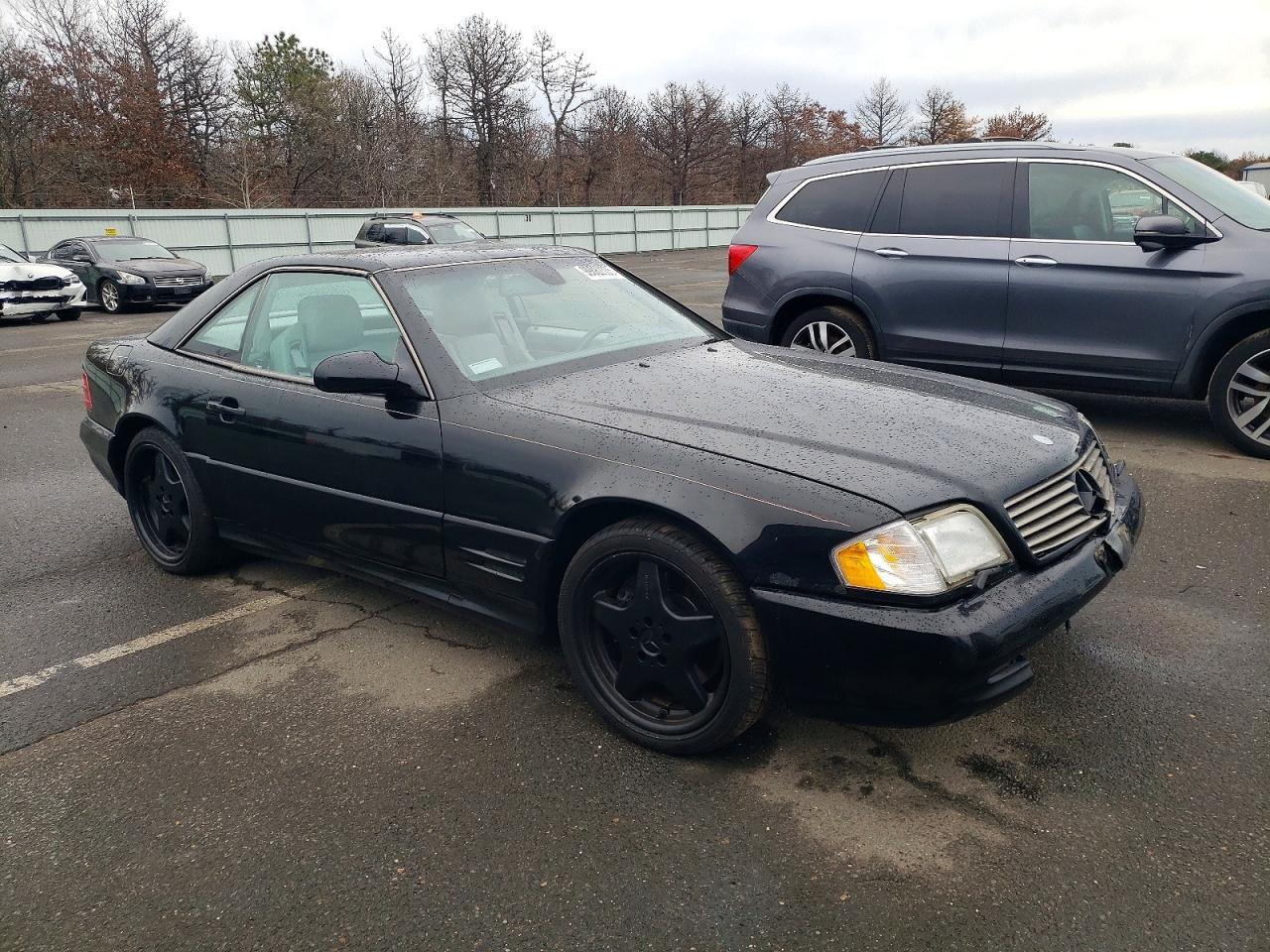 2001 Mercedes-benz Sl 500 Black vin: WDBFA68F81F197340