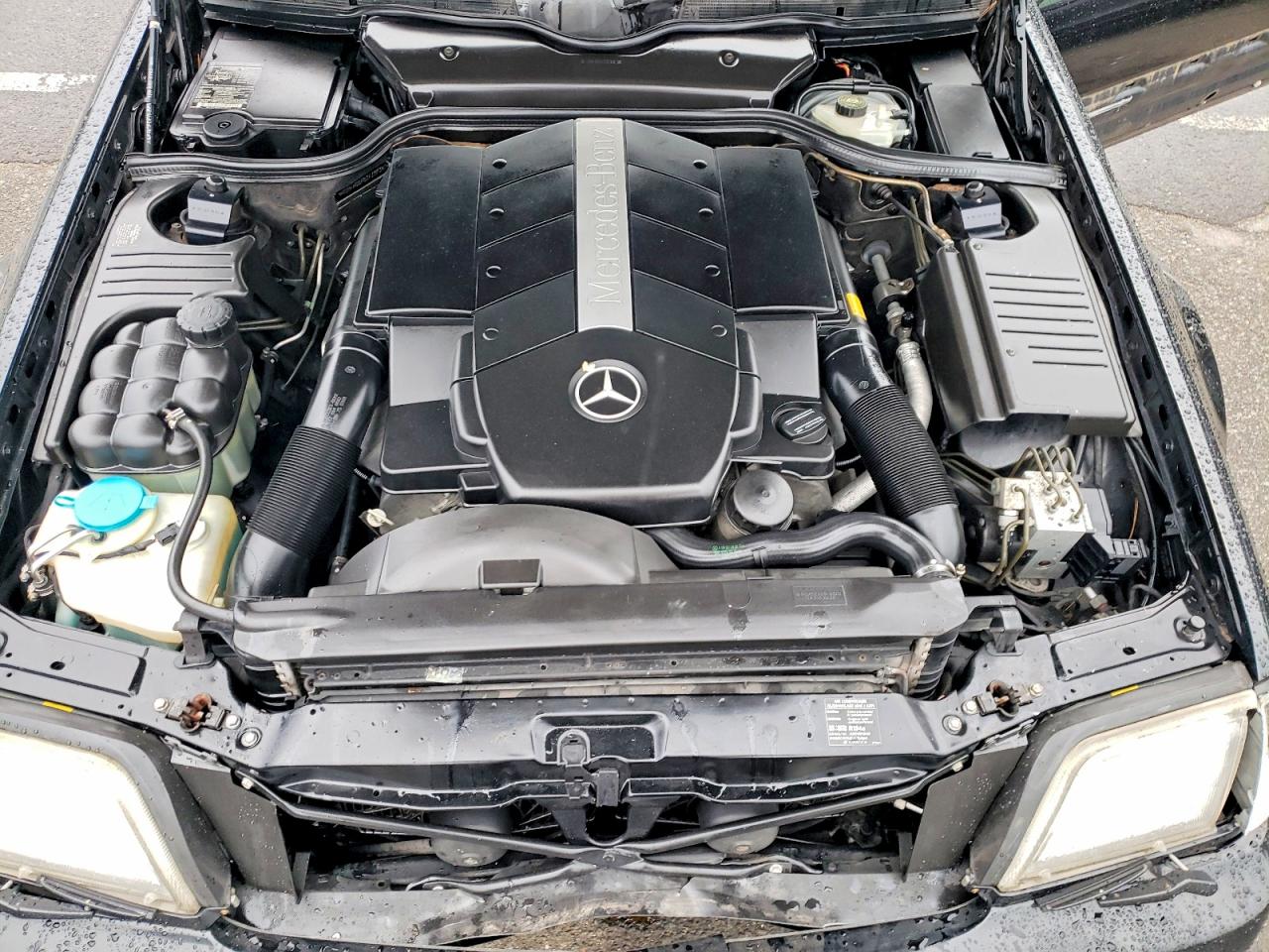2001 Mercedes-benz Sl 500 Black vin: WDBFA68F81F197340