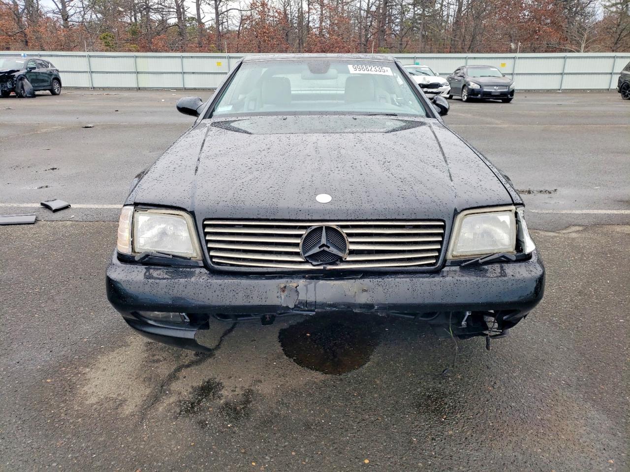2001 Mercedes-benz Sl 500 Black vin: WDBFA68F81F197340